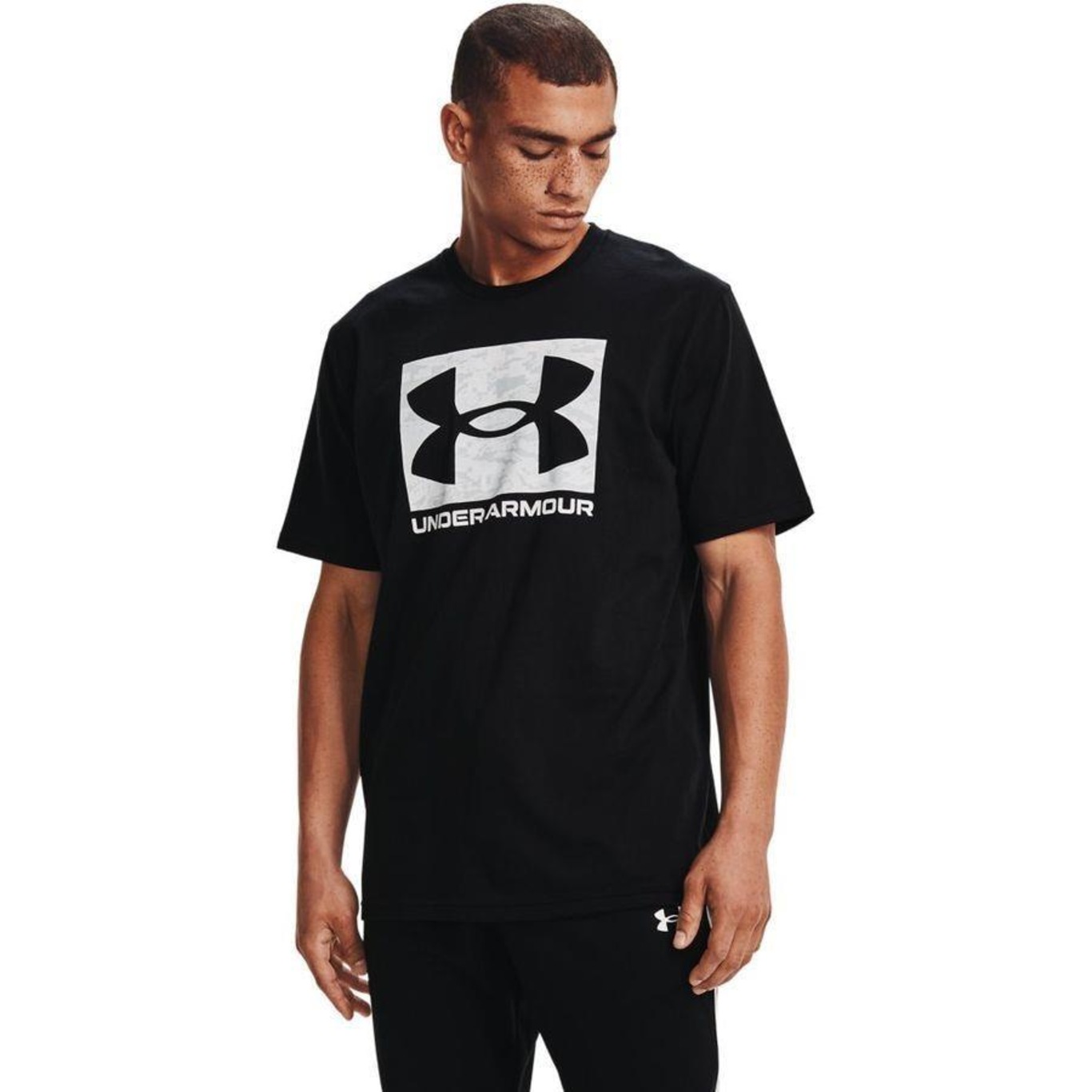 Camiseta Under Armour Abc Camo Boxed Logo - Masculina - Foto 4