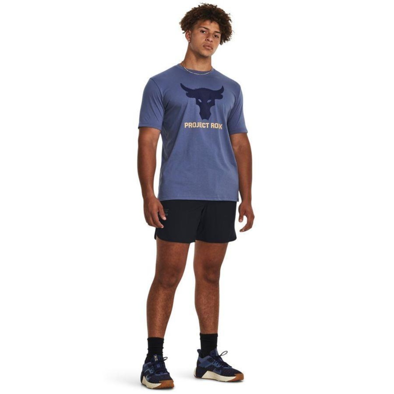 Camiseta Under Armour Project Rock Brahma Bull Ss - Masculina - Foto 2