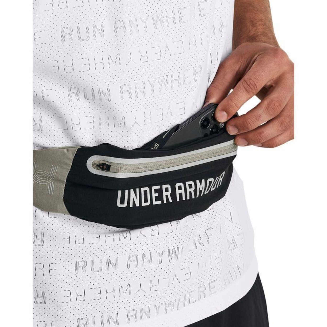 Cinto de Corrida Under Armour Flex Run Pack Belt - Adulto - Foto 3