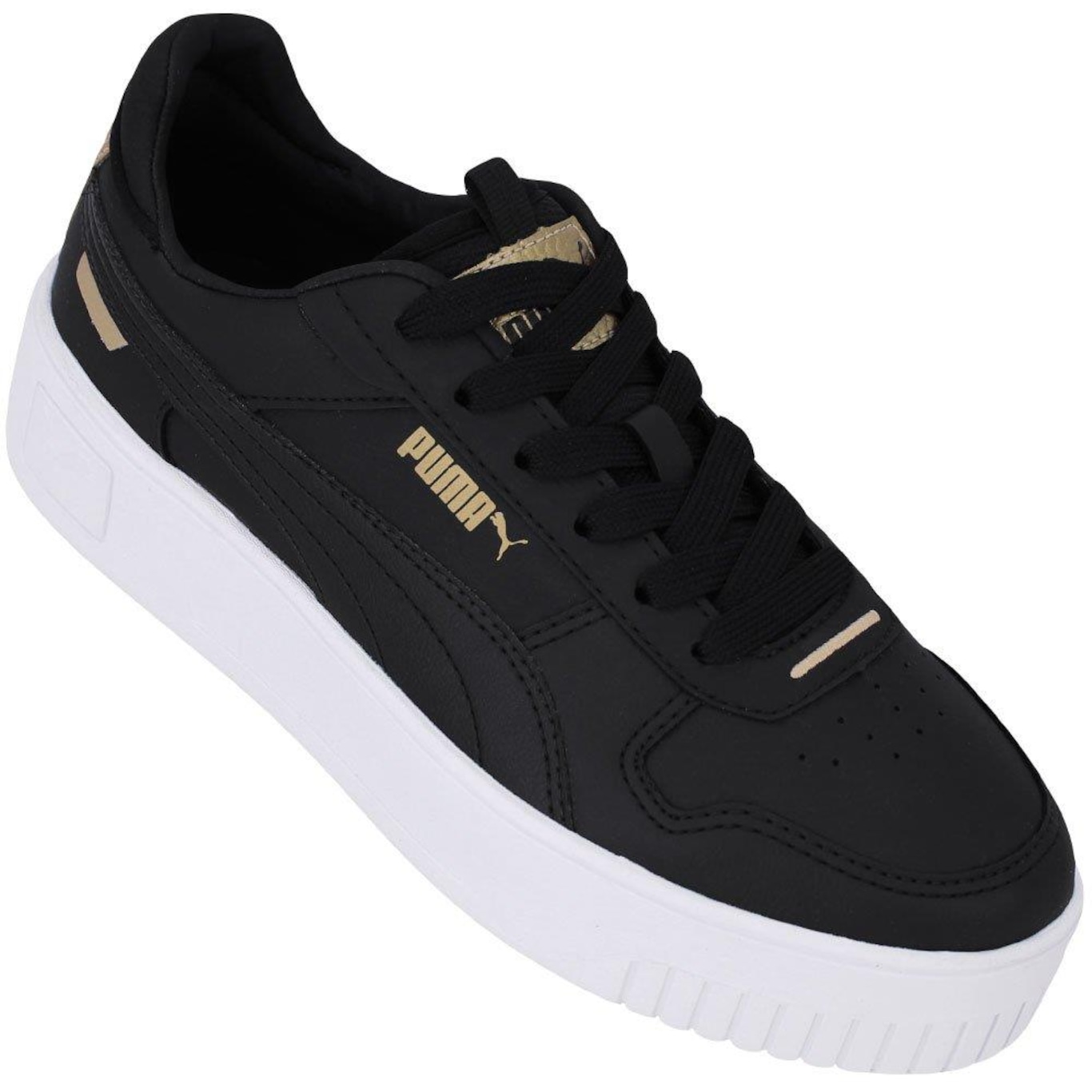 Tênis Puma Carina Street Pop Up Metallics - Feminino - Foto 2