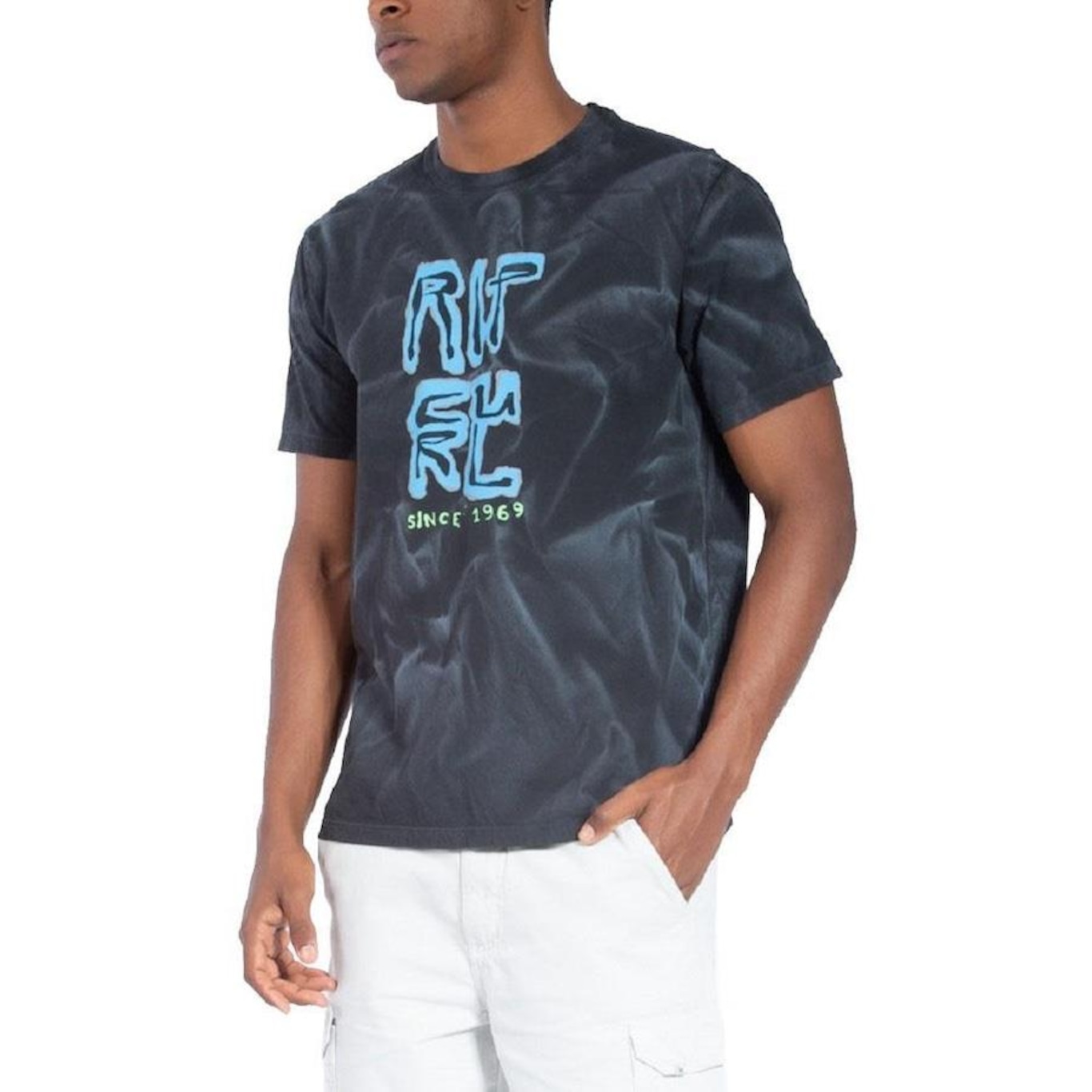 Camiseta Rip Curl Archive Logo - Masculina - Foto 3