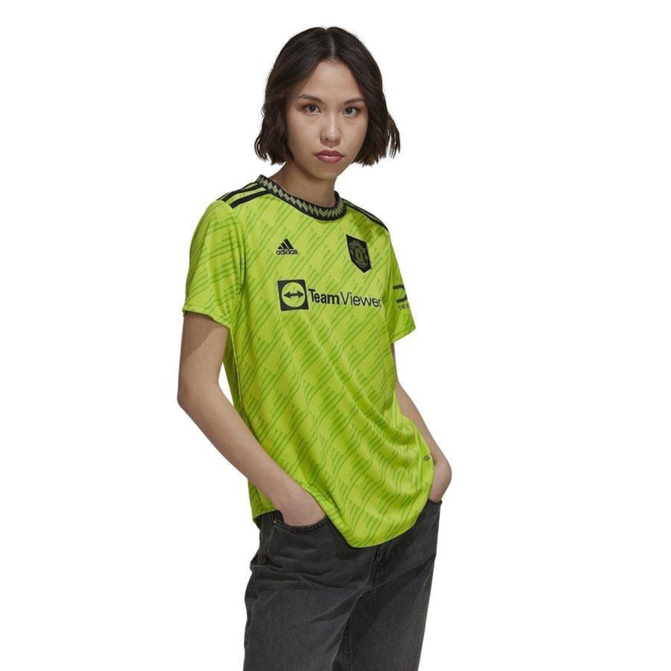 Camisa Manchester United Iii 22/23 adidas - Feminina - Foto 1