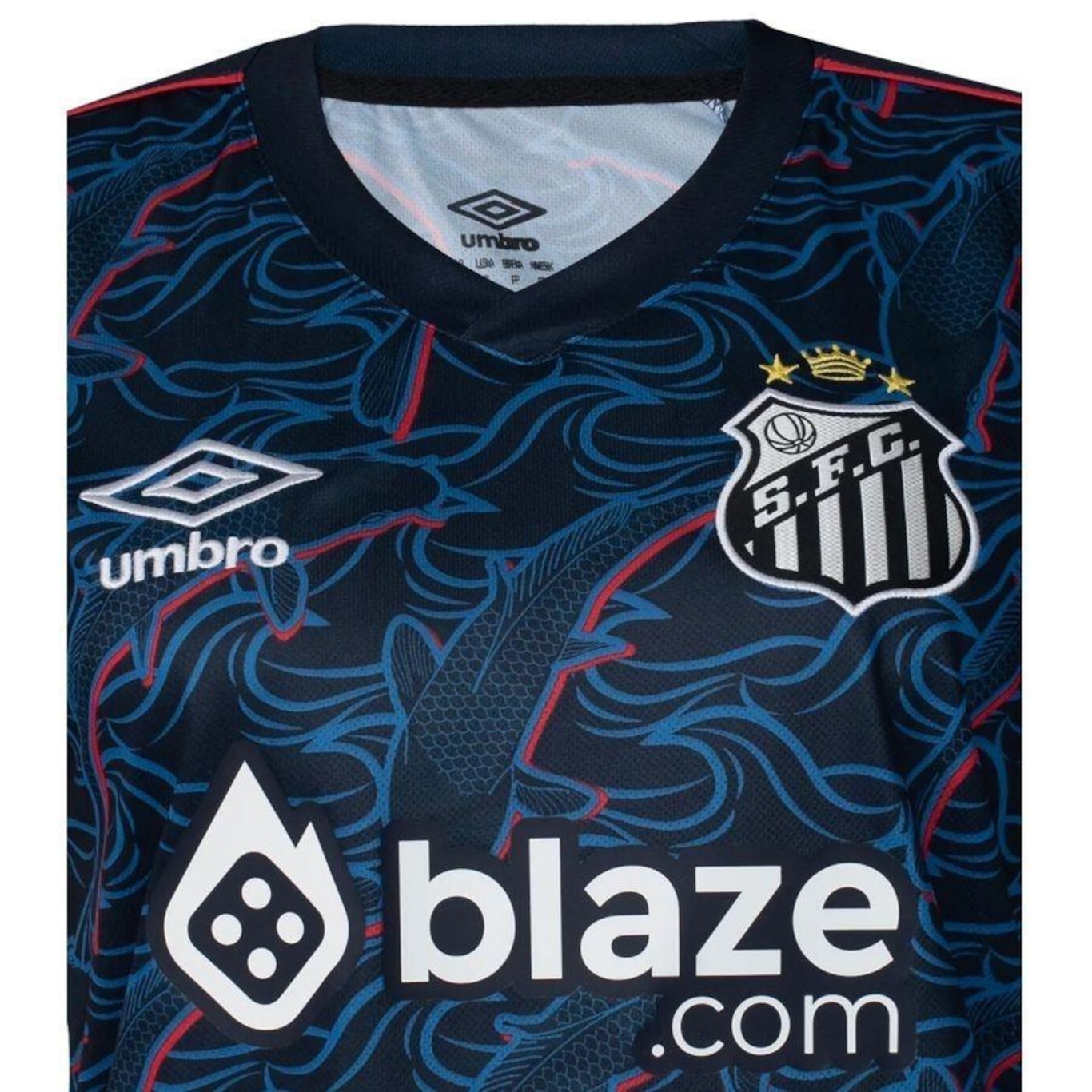 Camisa Santos 23/24 Iii Umbro Torcedora - Feminina - Foto 4