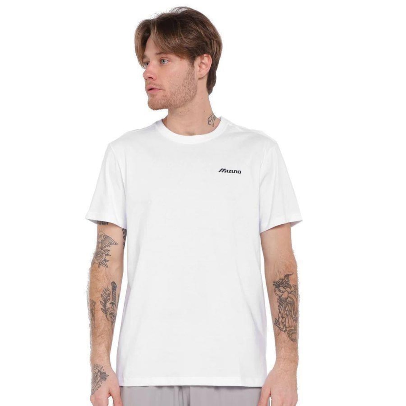 Camiseta Mizuno Basic Logo - Masculina - Foto 1