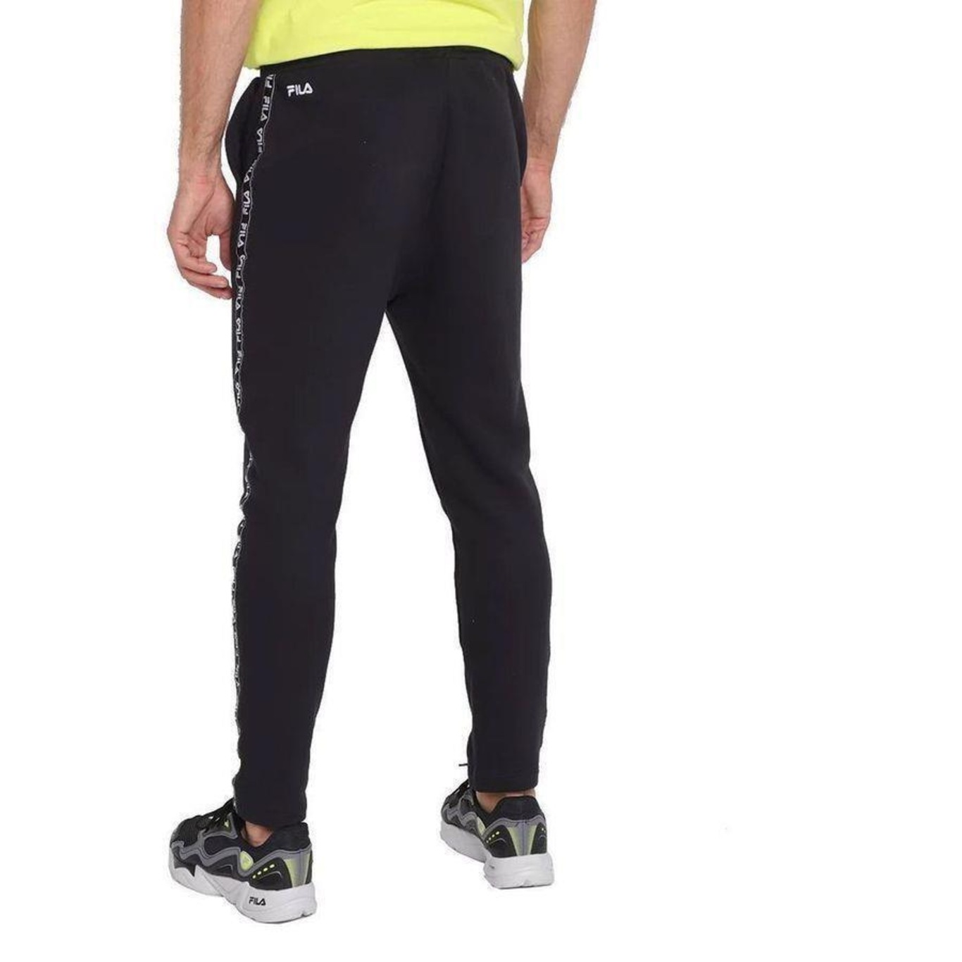 Calça de Moletom Fila Basic - Masculina - Foto 2