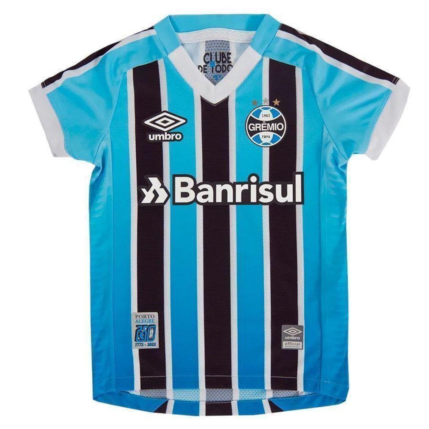 Camisa do Grêmio I 21 22 S N Umbro - Infantil - Foto 1