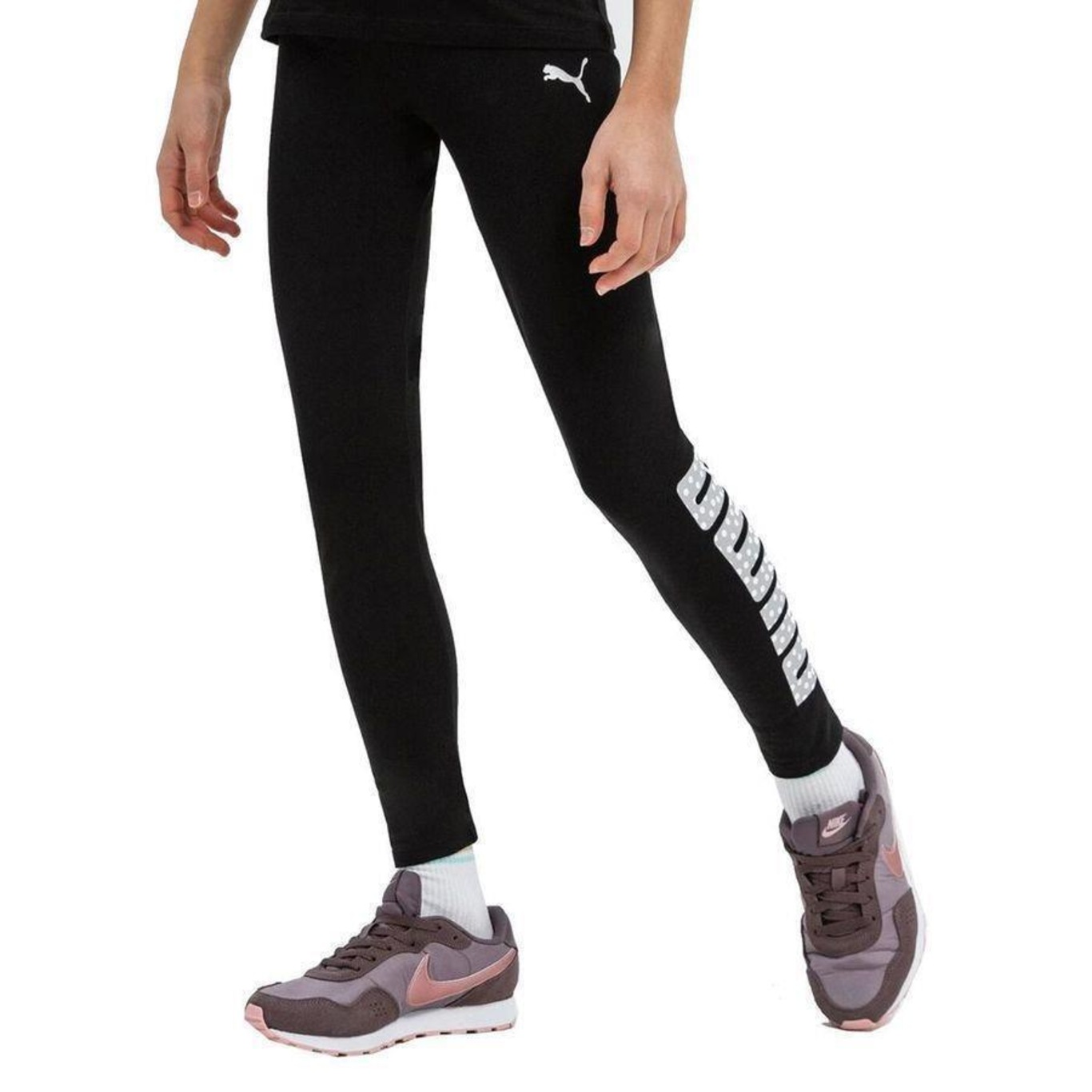 Calça Legging Puma Alpha - Infantil - Foto 3