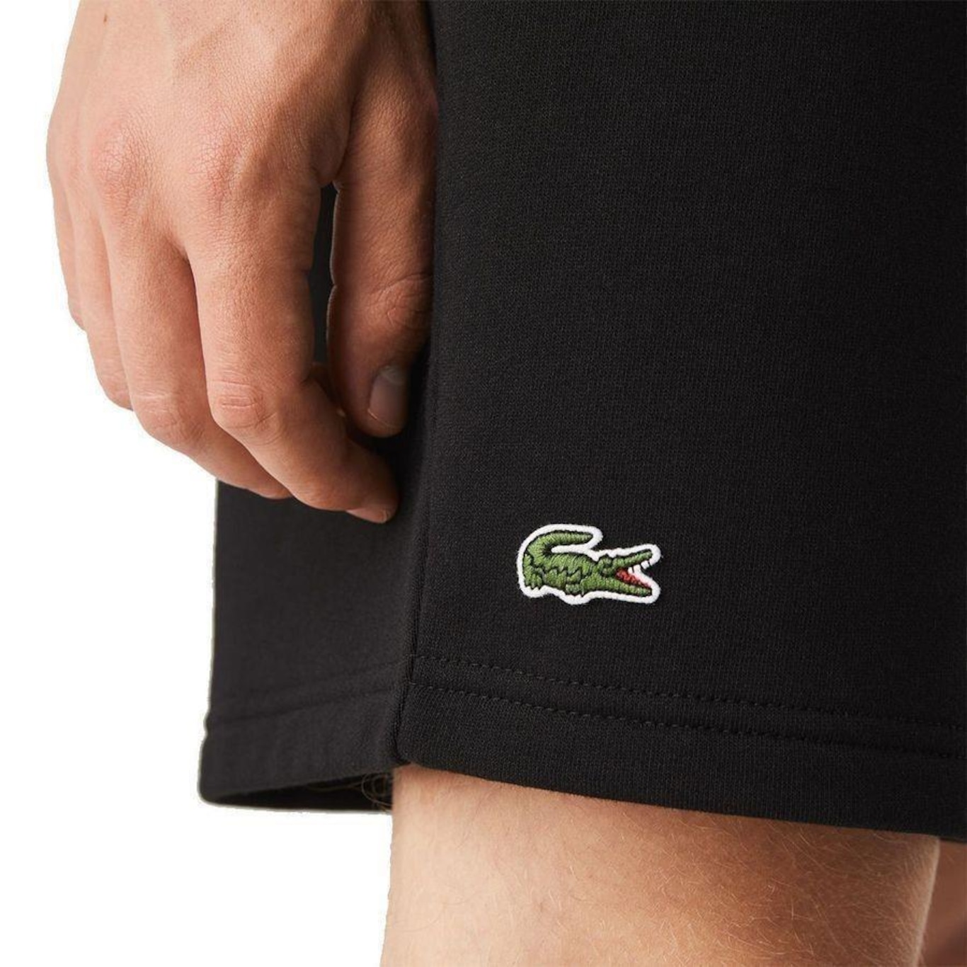 Short Lacoste Sport Tennis em Fleece - Masculino - Foto 6