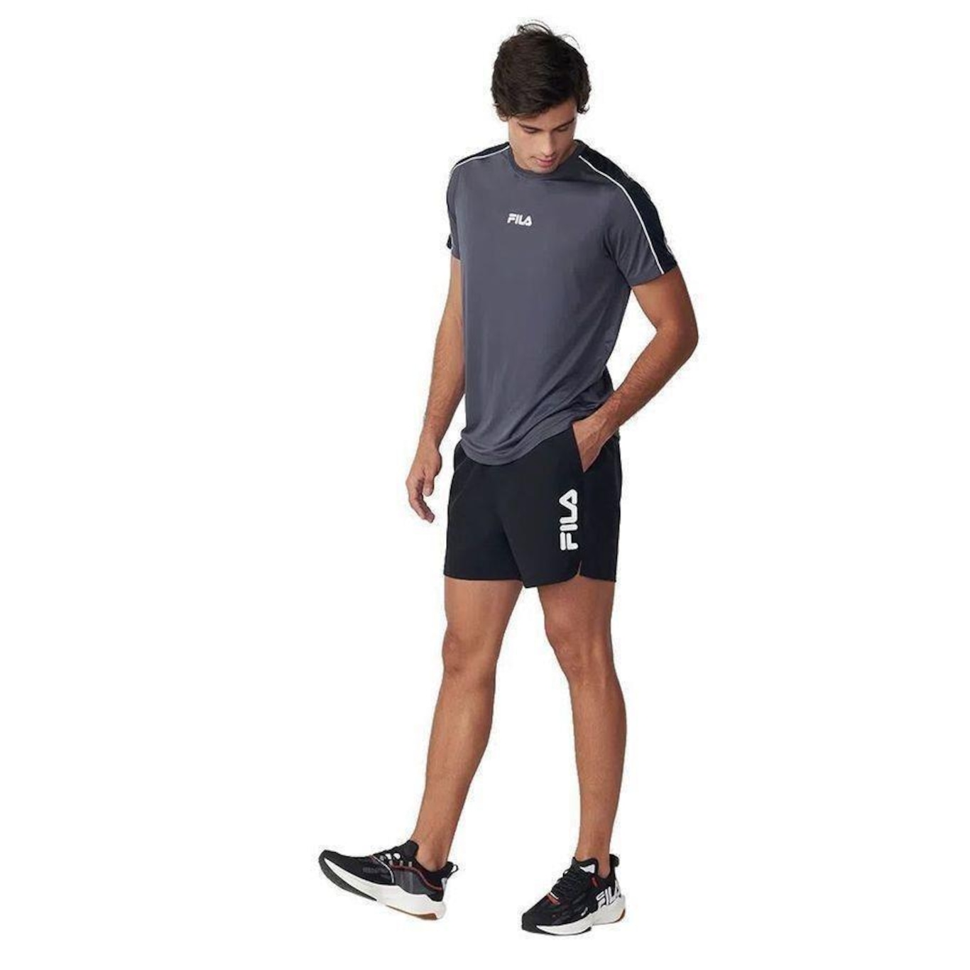 Short Fila Train 5 - Masculino - Foto 5