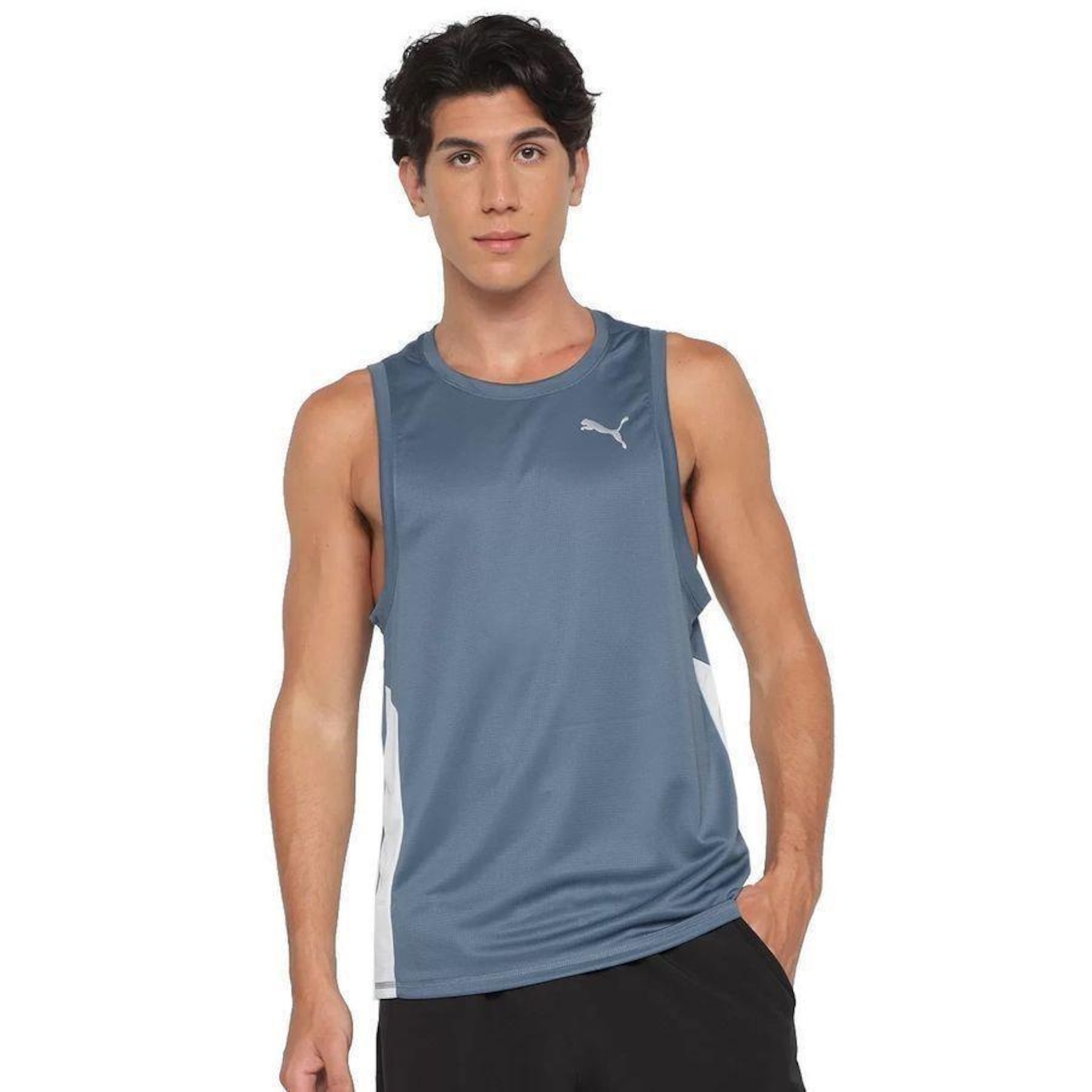 Camiseta Regata Puma Run Favorite - Masculina - Foto 1