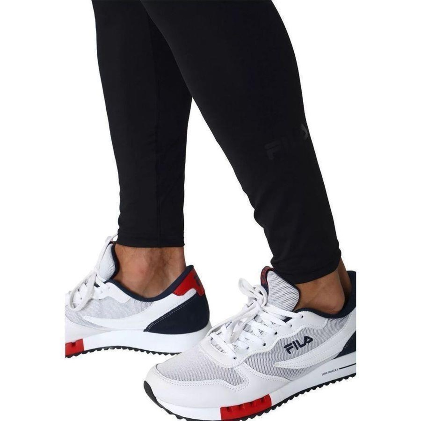 Calça Legging Fila Compress Skin - Masculina - Foto 3