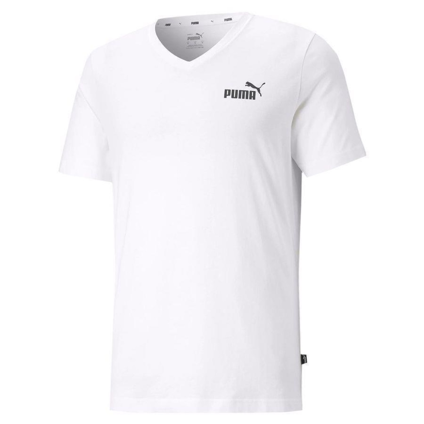 Camiseta Puma Ess V Neck - Masculina - Foto 1