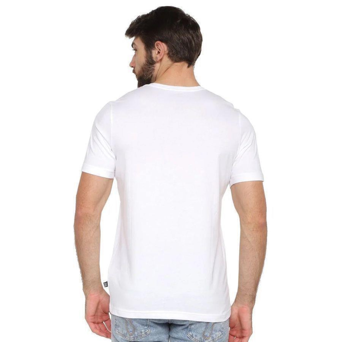 Camiseta Puma Ess V Neck - Masculina - Foto 4