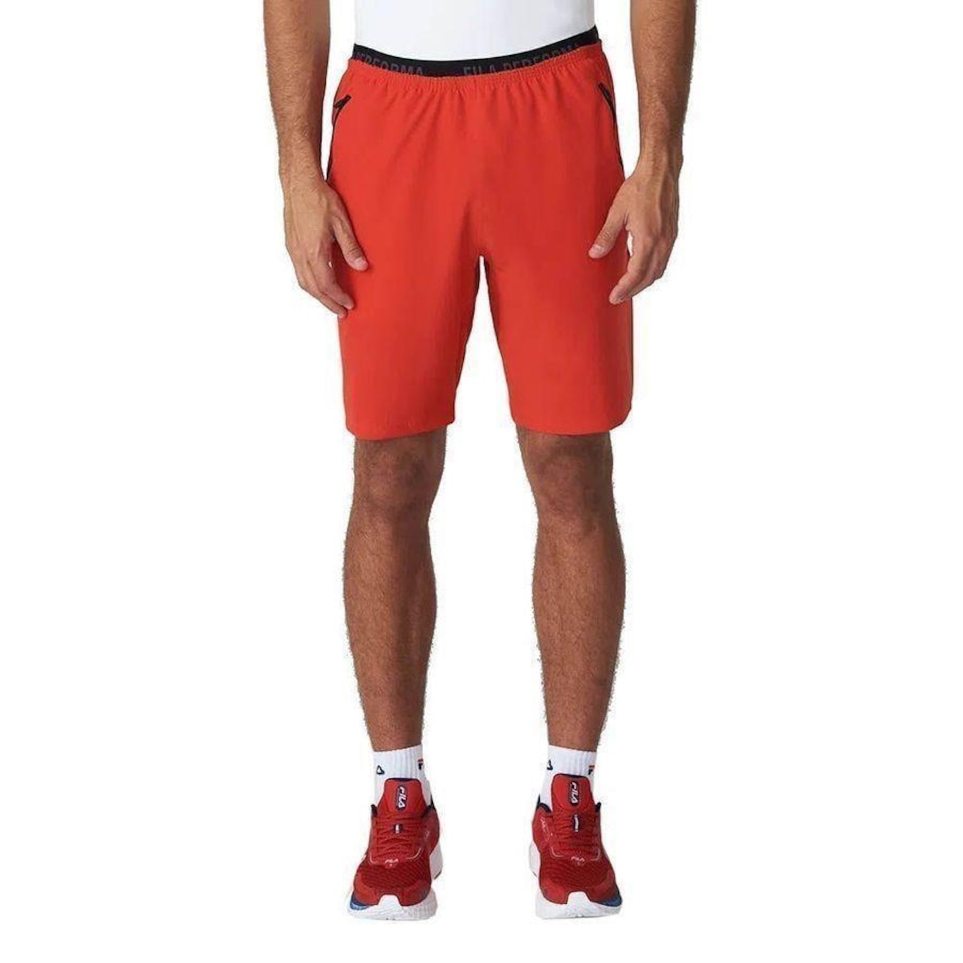 Bermuda Fila Zip II - Masculina - Foto 1