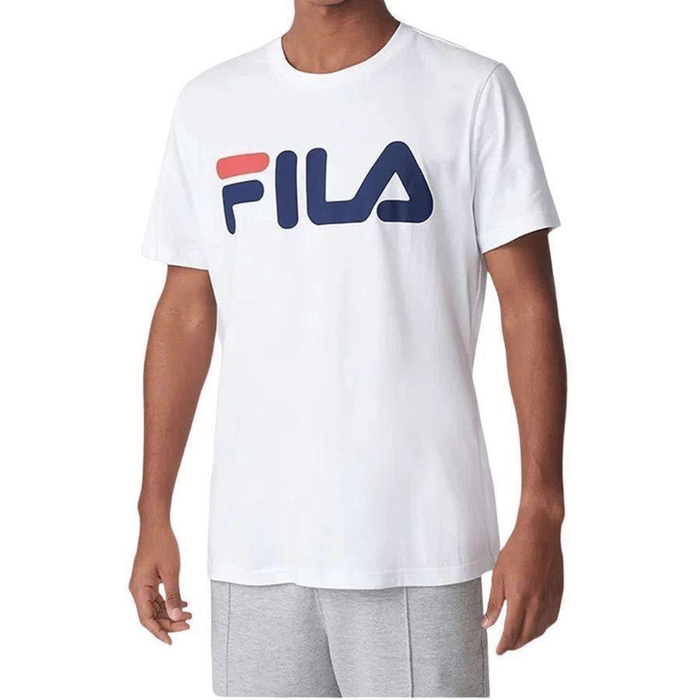 Camiseta Fila Letter Premium - Masculina - Foto 1