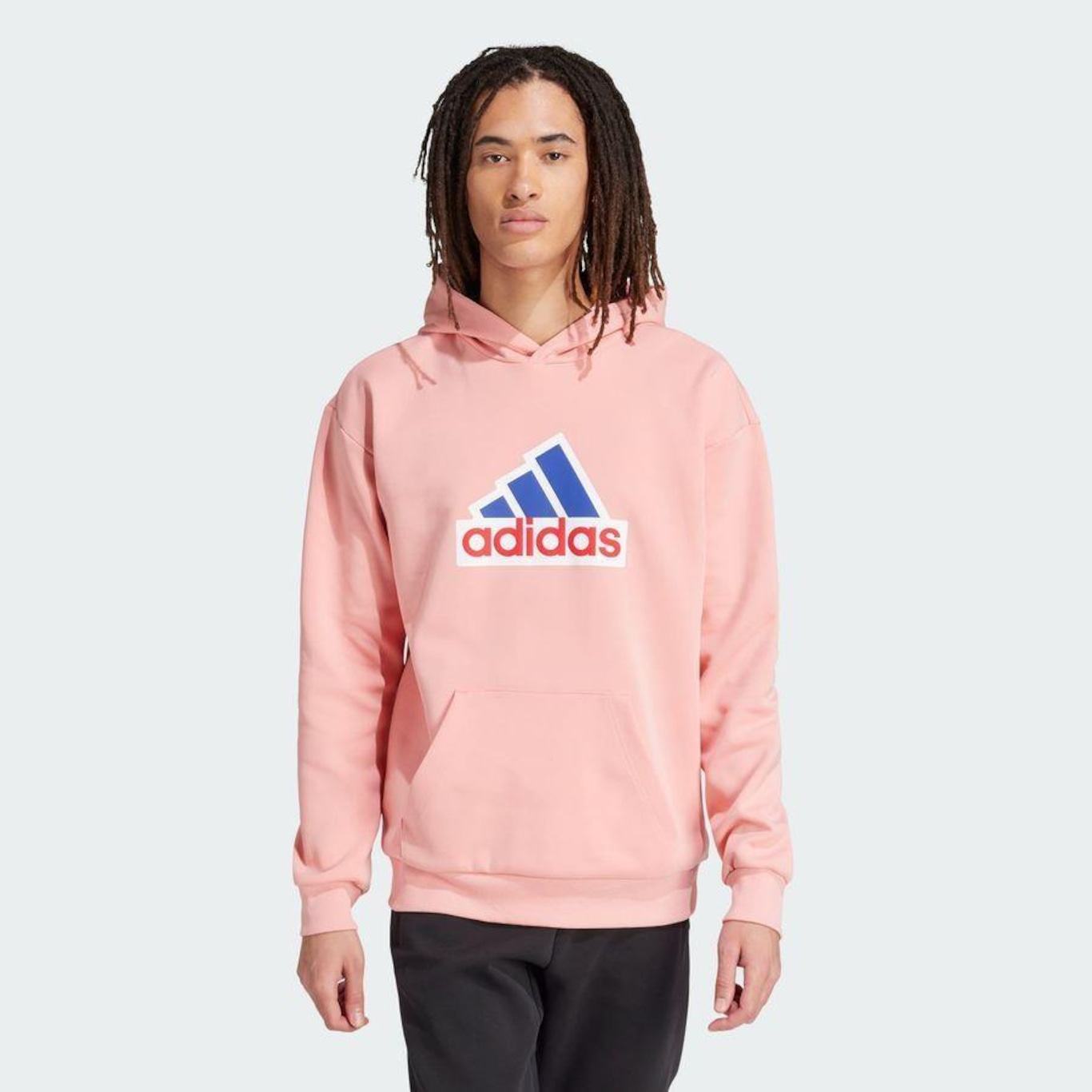 Blusão de Moletom com Capuz adidas Fi Bos Hd Oly - Masculino - Foto 2