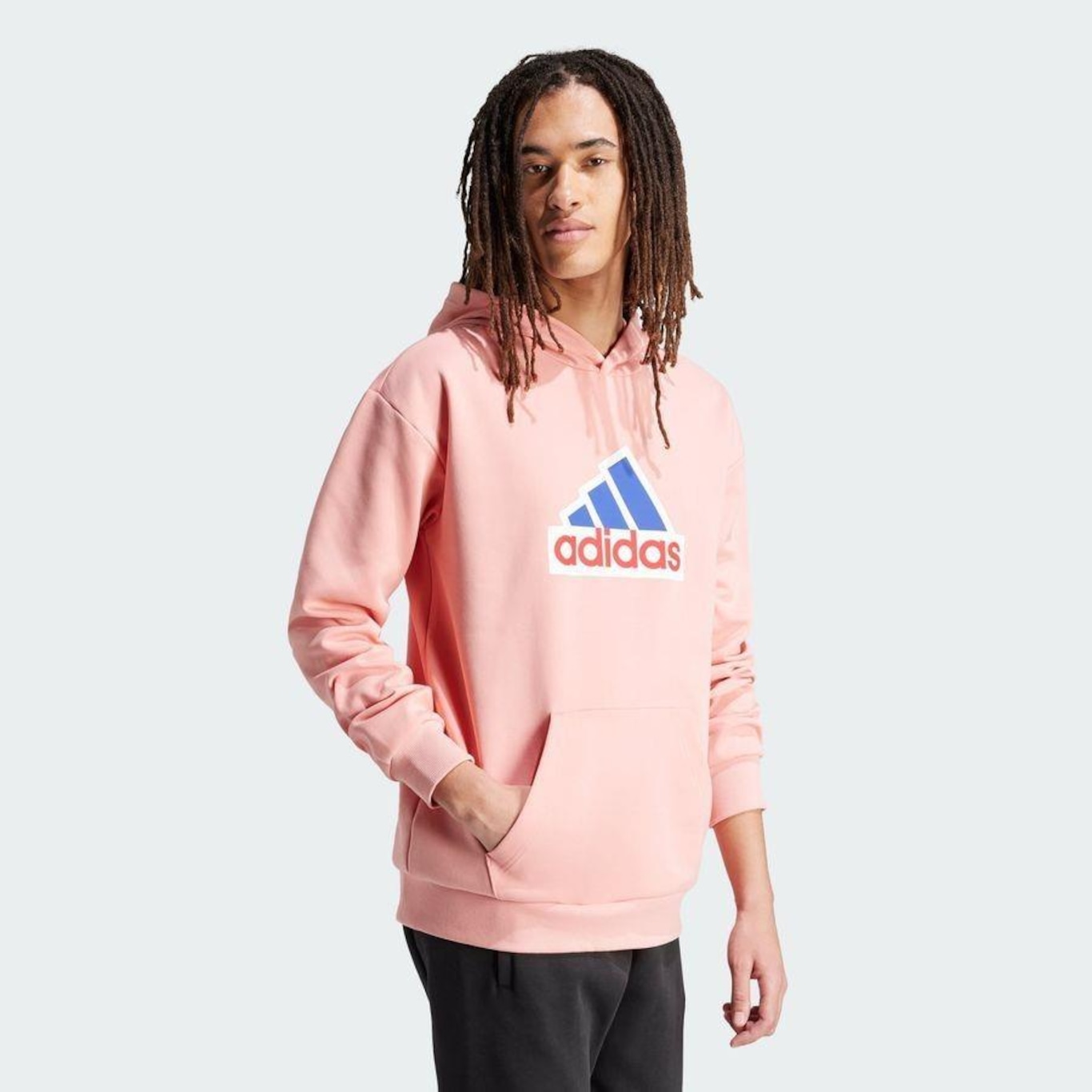 Blusão de Moletom com Capuz adidas Fi Bos Hd Oly - Masculino - Foto 5