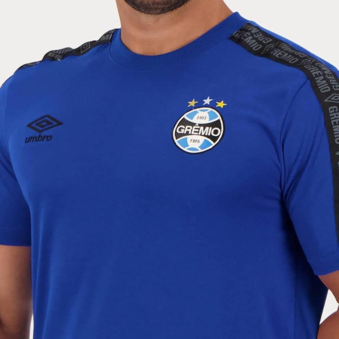 Camisa do Grêmio Concentração Umbro 2022 - Masculina - Foto 4