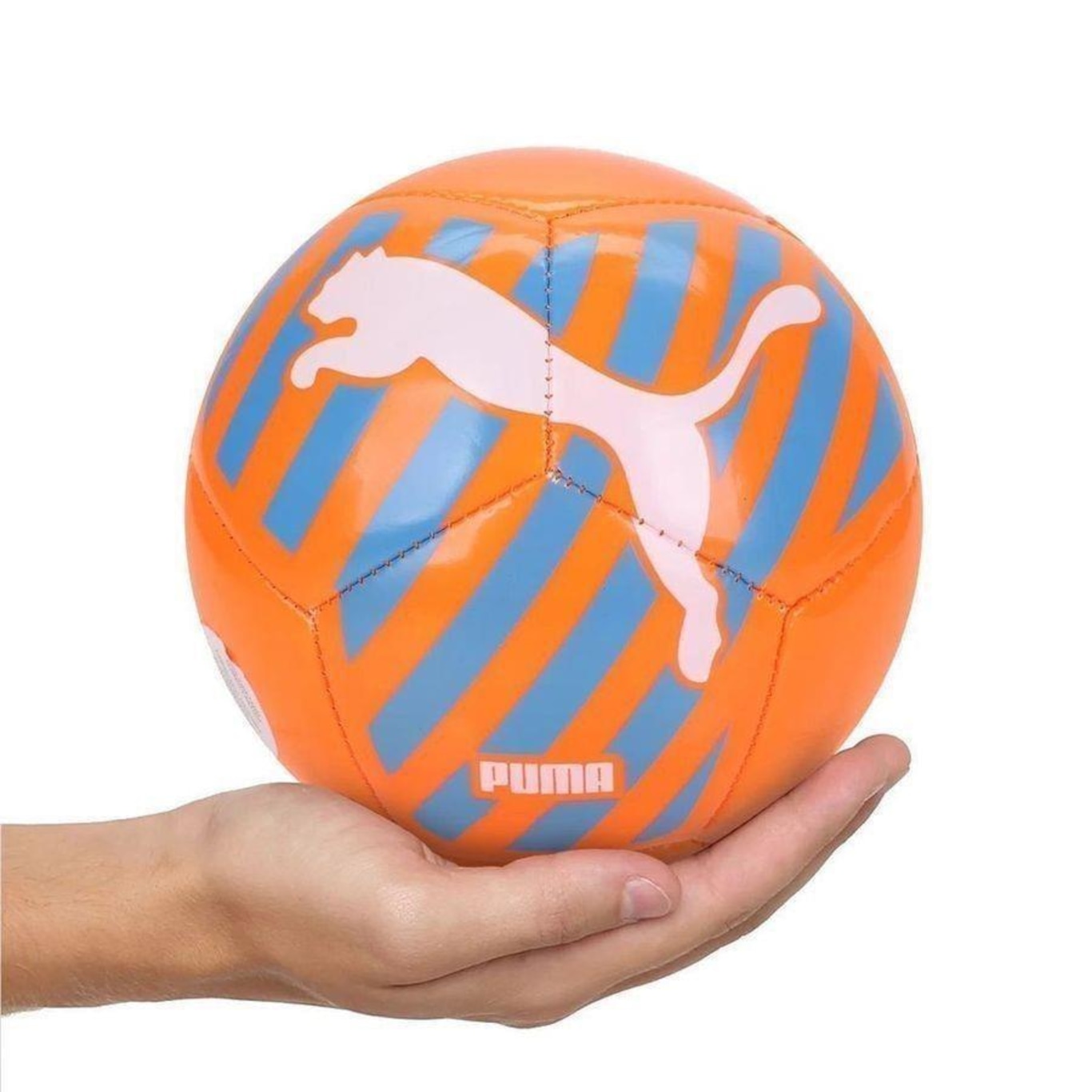 Mini Bola de Futebol Puma Big Cat - Foto 1