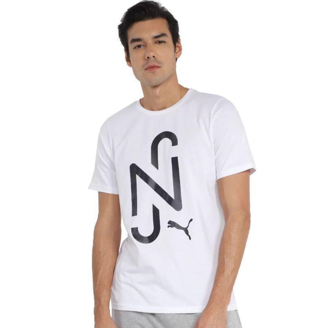 Camiseta Puma Neymar Jr Goal Casuals - Masculina - Foto 3