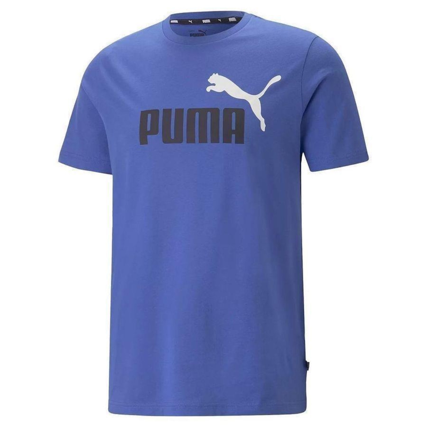 Camiseta Puma Ess+ 2 Logo - Masculina - Foto 1