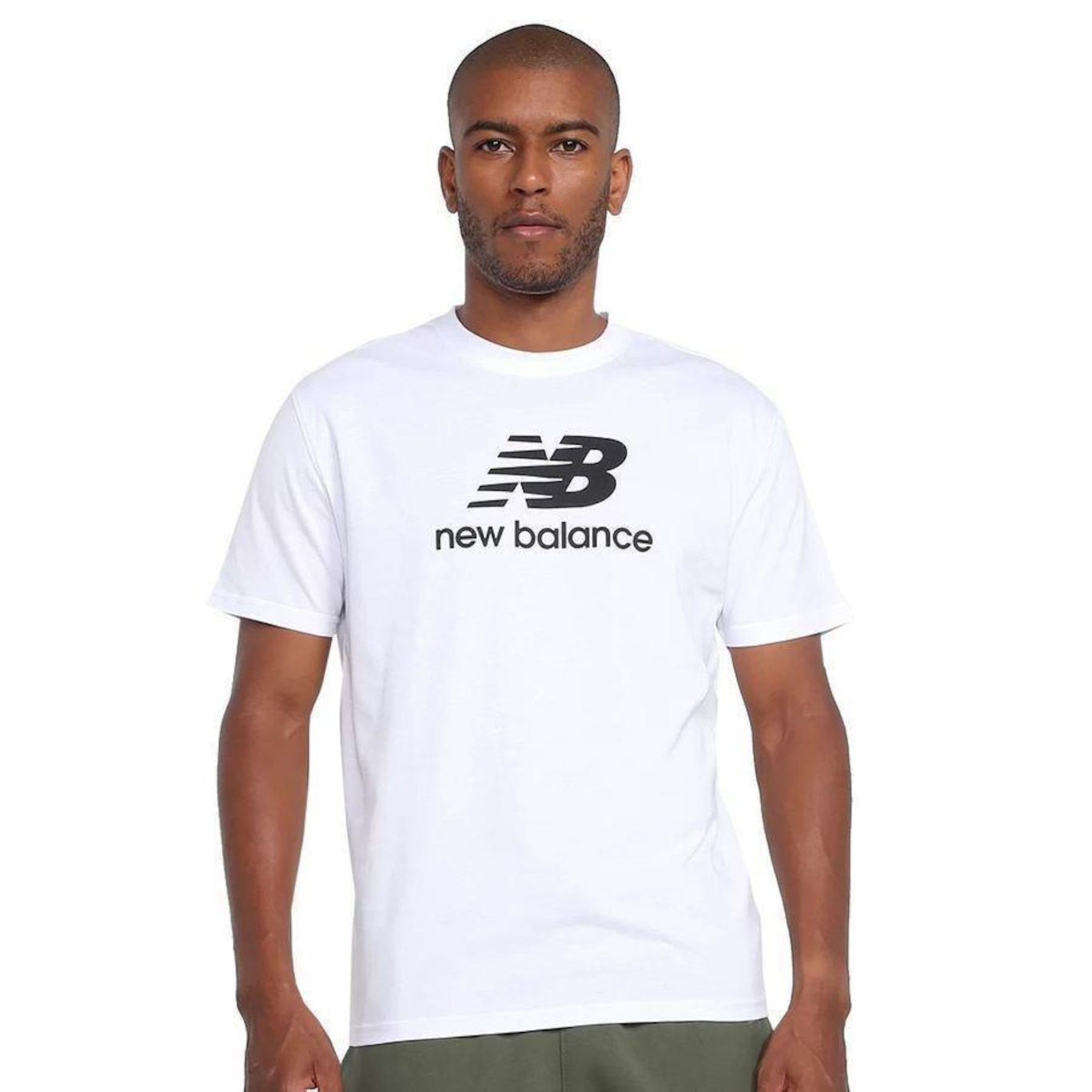 Camiseta New Balance Essentials - Masculina - Foto 1