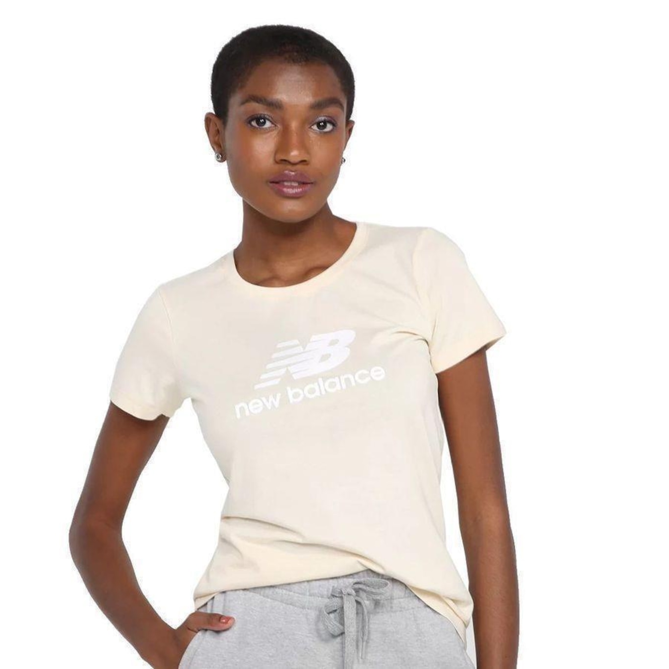 Camiseta New Balance Essentials - Feminina - Foto 1