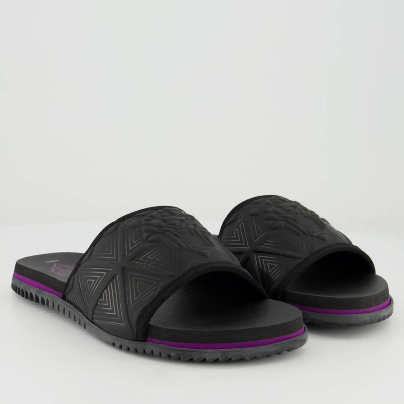 Chinelo Kenner Slide Go Pantera Negra - Masculino - Foto 3