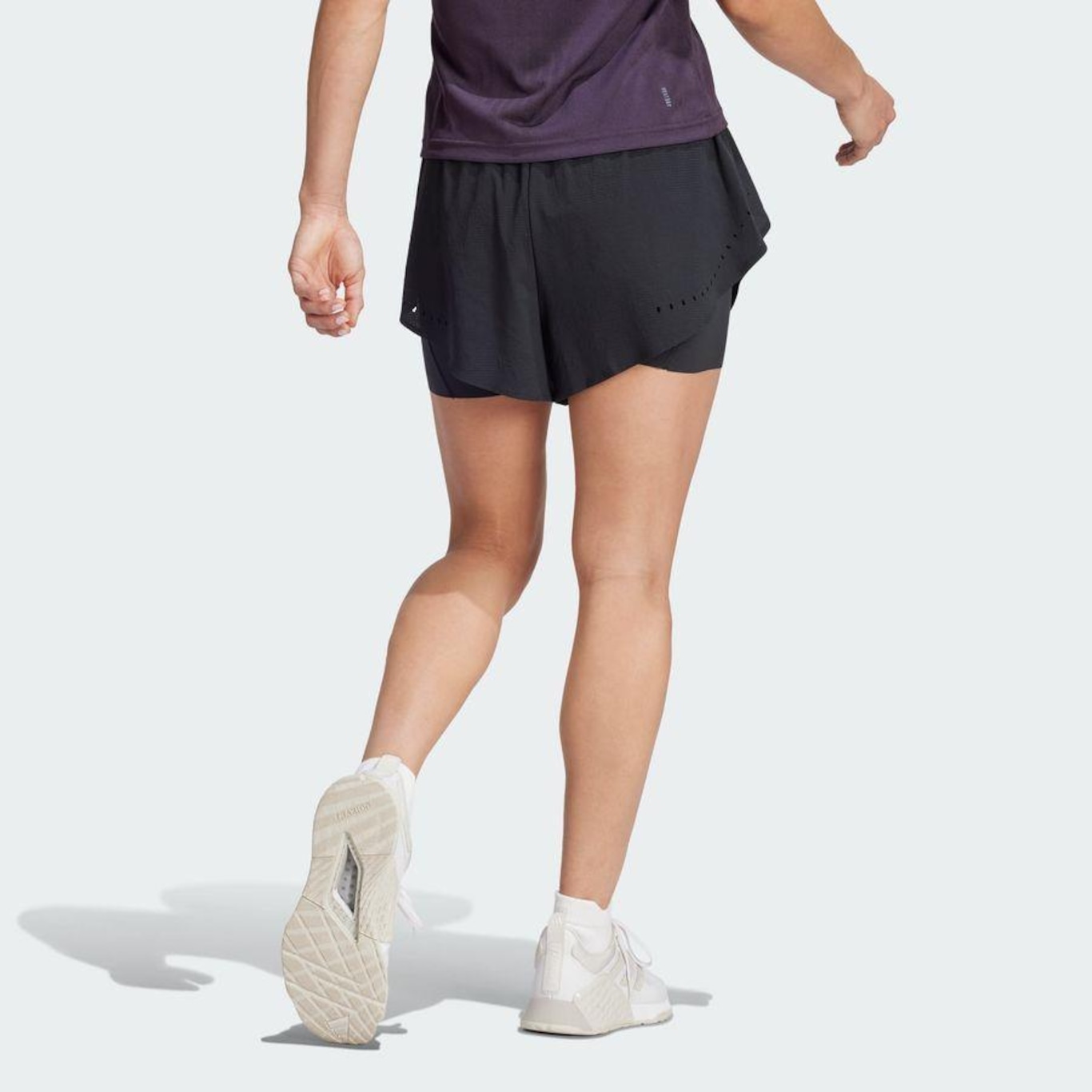 Shorts adidas D4T Hiit 2In1Sh - Feminino - Foto 2