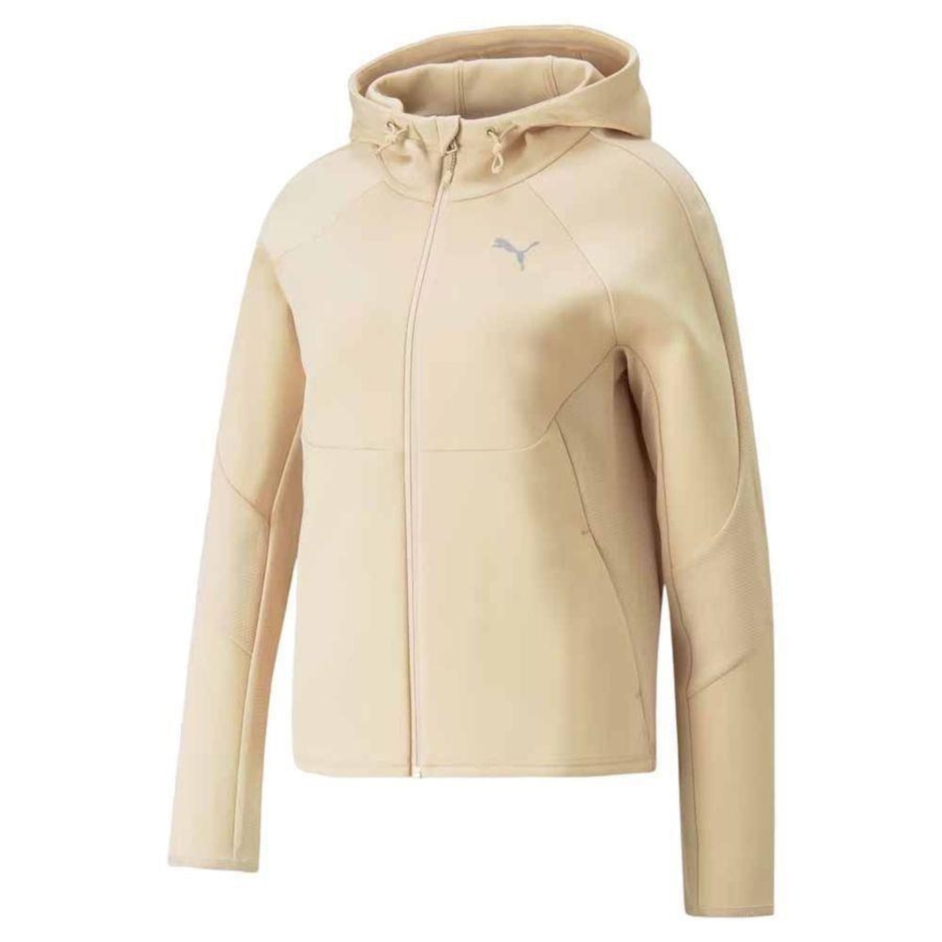 Jaqueta com Capuz Puma Evostripe Full-Zip - Feminina - Foto 1