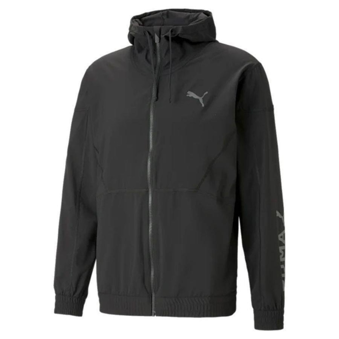 Jaqueta com Capuz Puma Treino Fit Woven - Masculina - Foto 1