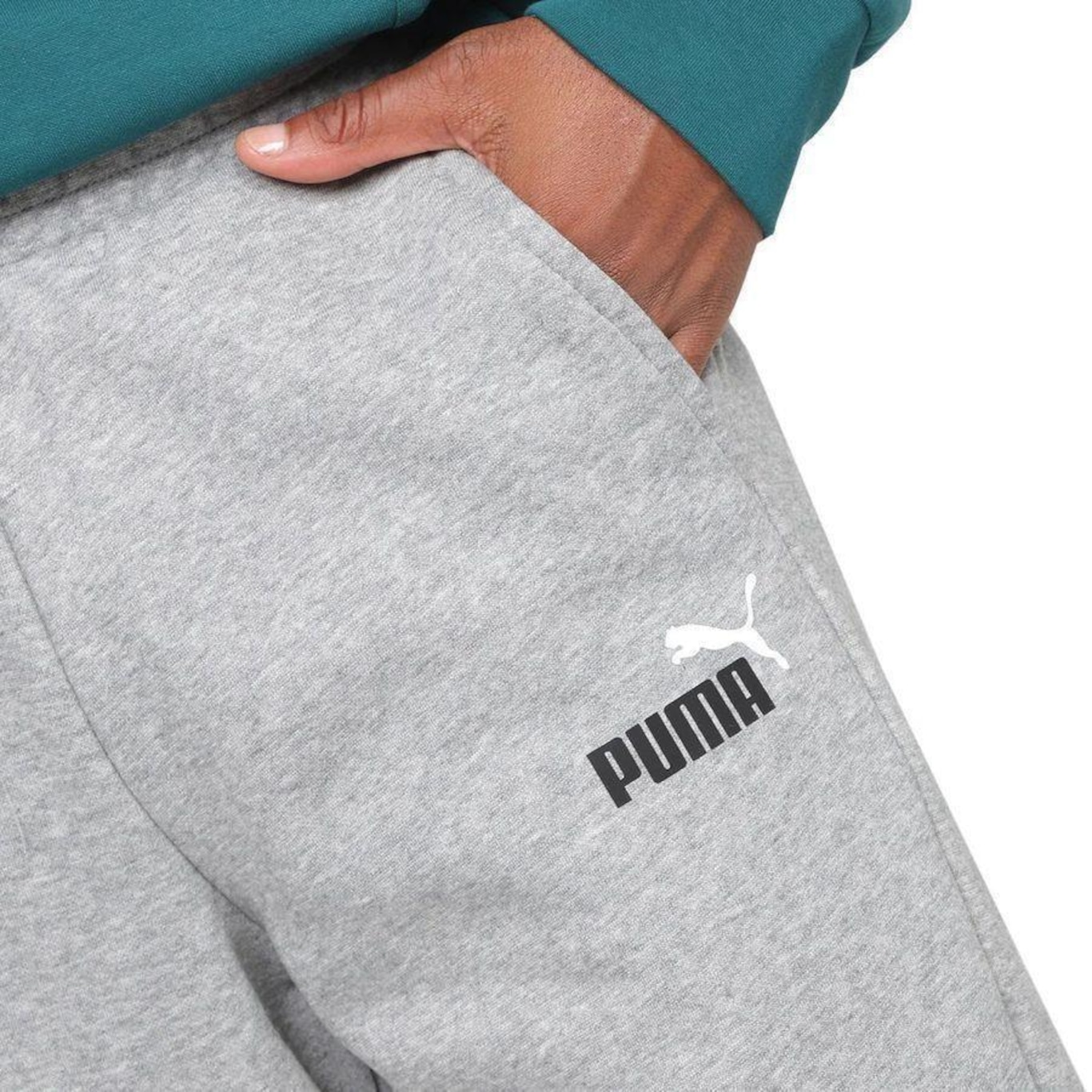 Calça Puma Essentials Logo - Masculina - Foto 3