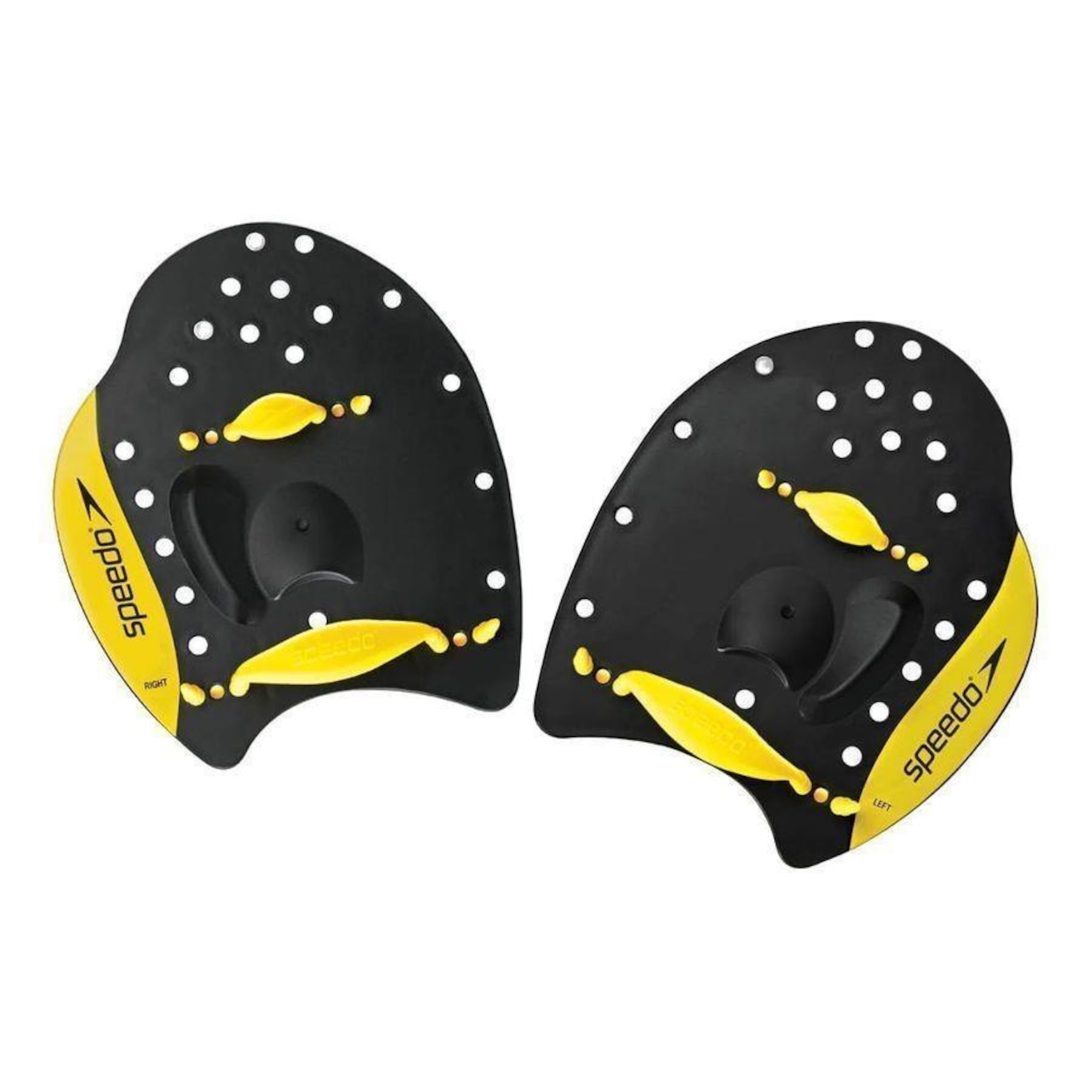 Palmar de Natação Speedo Power Paddles Médio Unissex 541609-010 - Foto 1