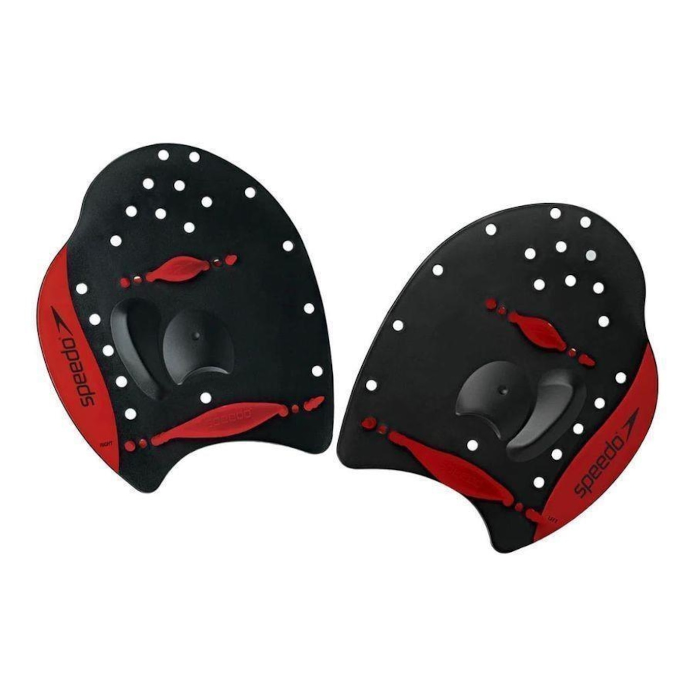 Palmar de Natação Speedo Power Paddles Forte Unissex 541609-040 - Foto 1