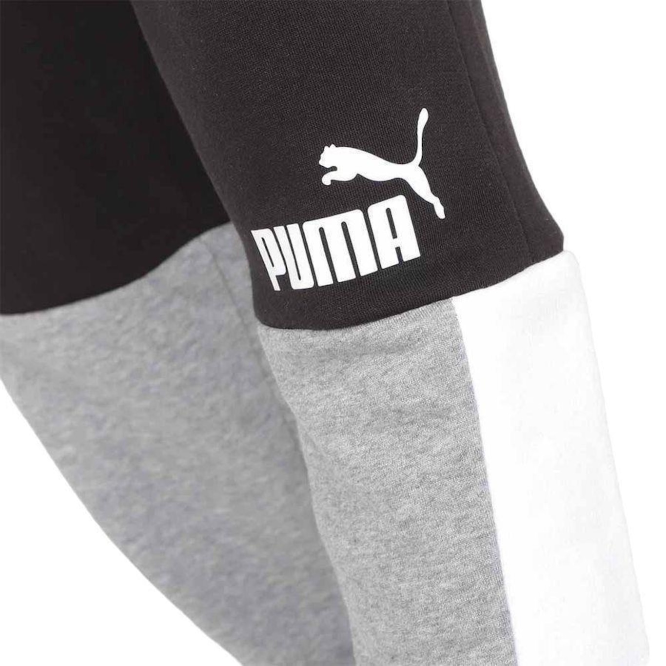 Calça Puma Ess Plus Block - Masculina - Foto 3