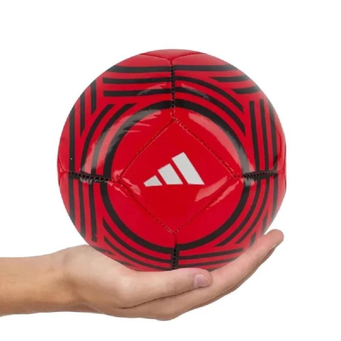 Mini Bola adidas Flamengo Mini Home - Foto 4