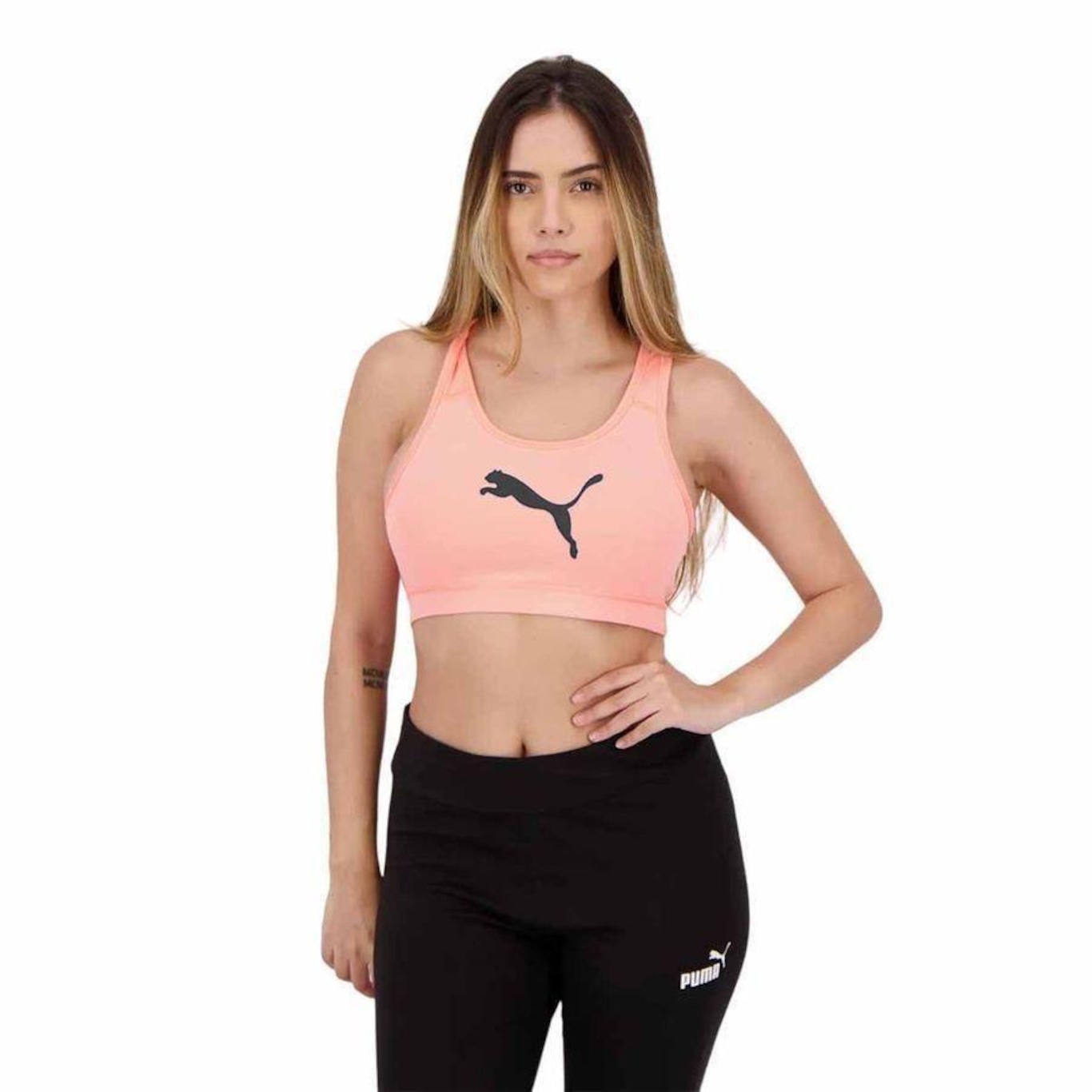 Top Fitness Puma 4Keeps - Feminino - Foto 1