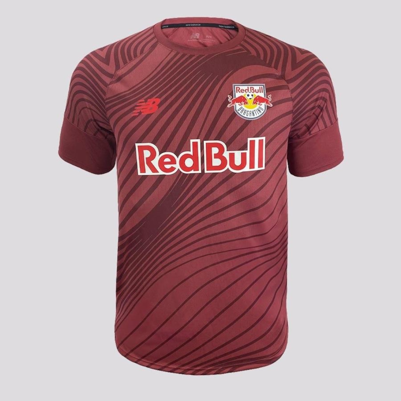 Camisa Bragantino Red Bull  Treino 2023 New Balance - Masculina - Foto 1