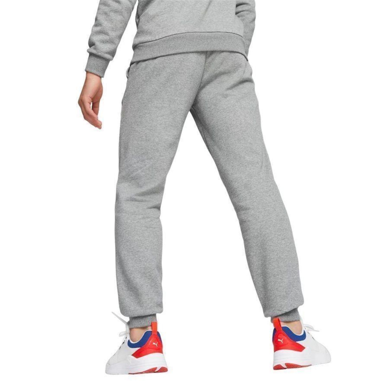 Calça Puma BMW MMS Ess Fleece - Masculina - Foto 4