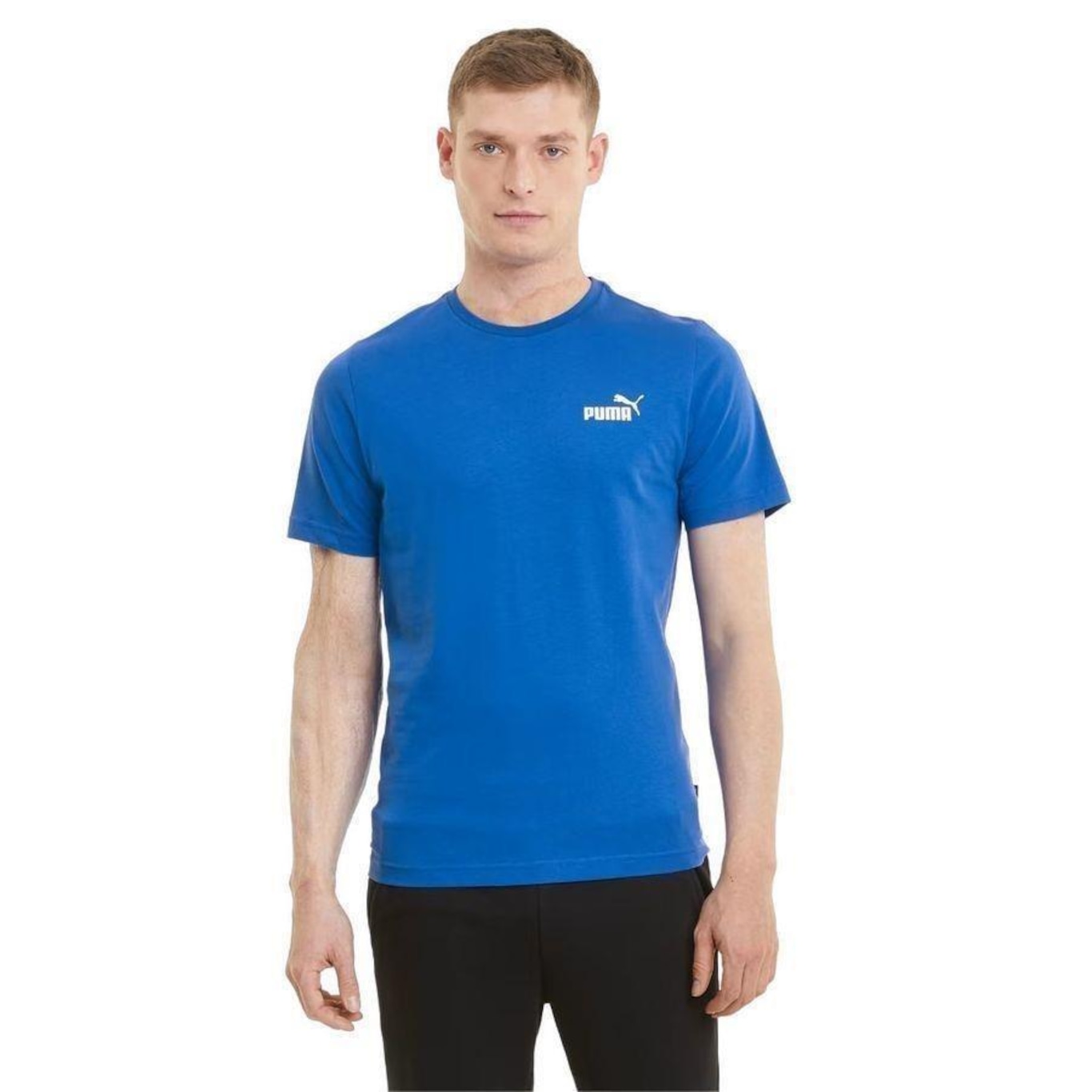 Camiseta Puma Essentials Small Logo - Masculina - Foto 3