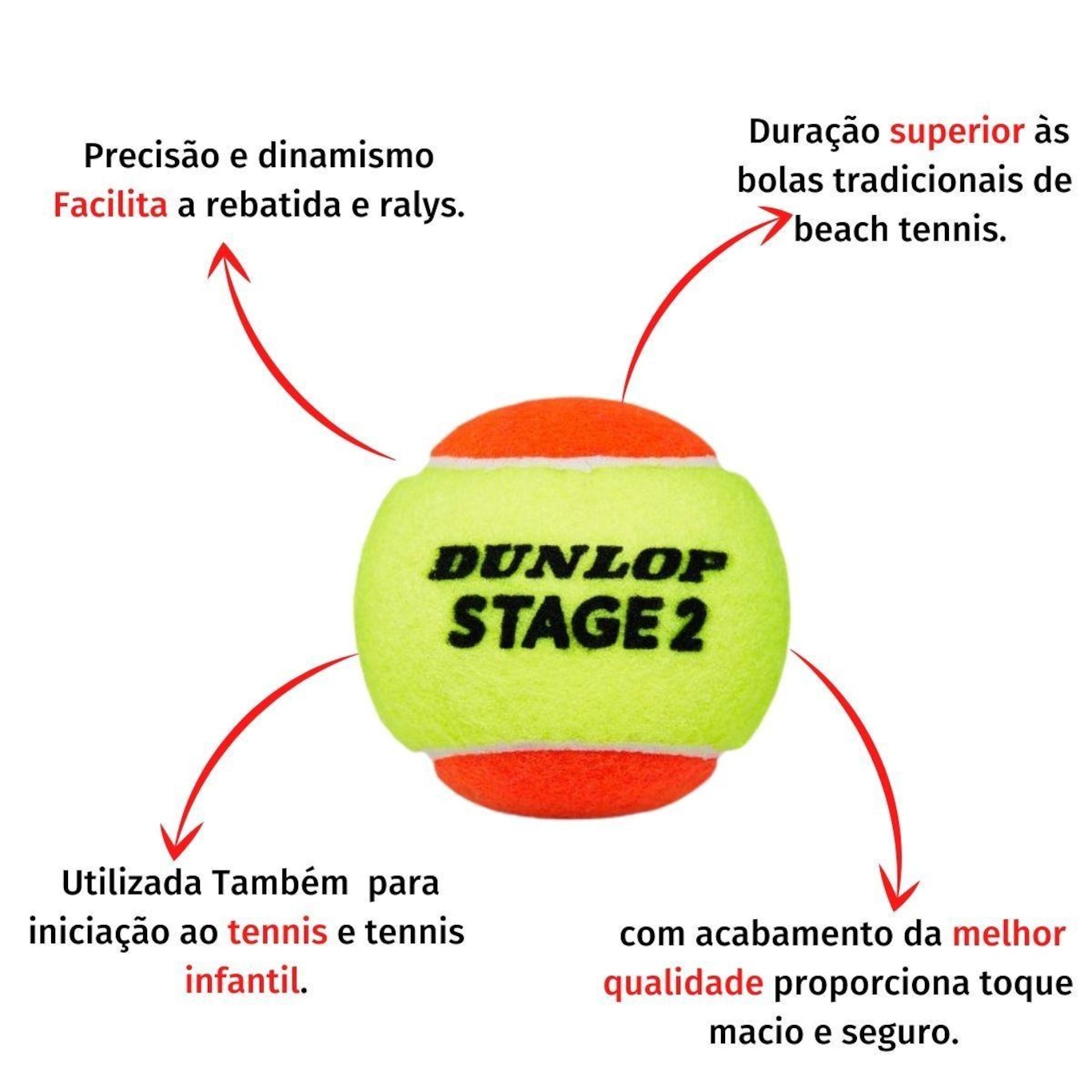 Kit Raquete de Beach Tennis Crypton + Bola de Beach Tennis Dunlop Stage 2 - Foto 5