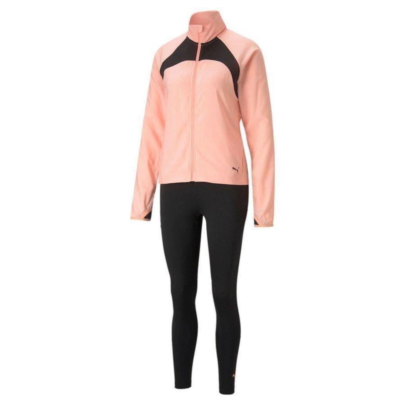 Agasalho sem Capuz Puma Conjunto W Active Yogini Woven Suit - Feminino - Foto 1