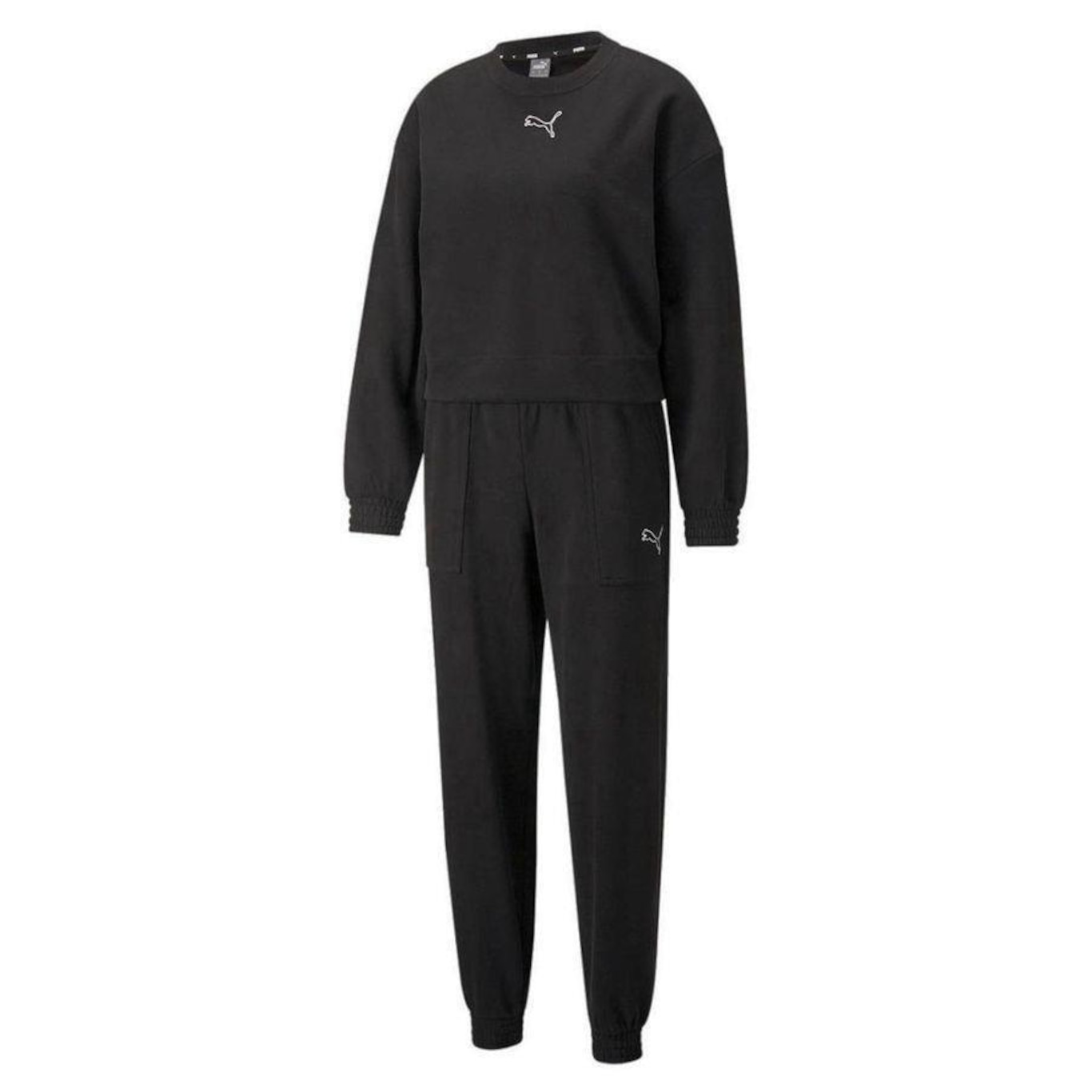 Agasalho sem Capuz Puma Loungewear Tr - Feminino - Foto 1