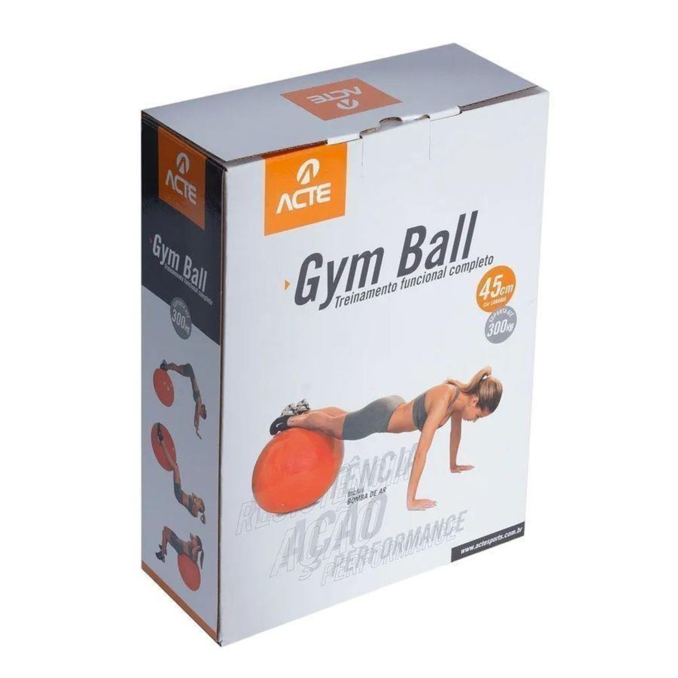 Bola Acte Sports Gym Ball 45Cm T9-45 - Foto 4