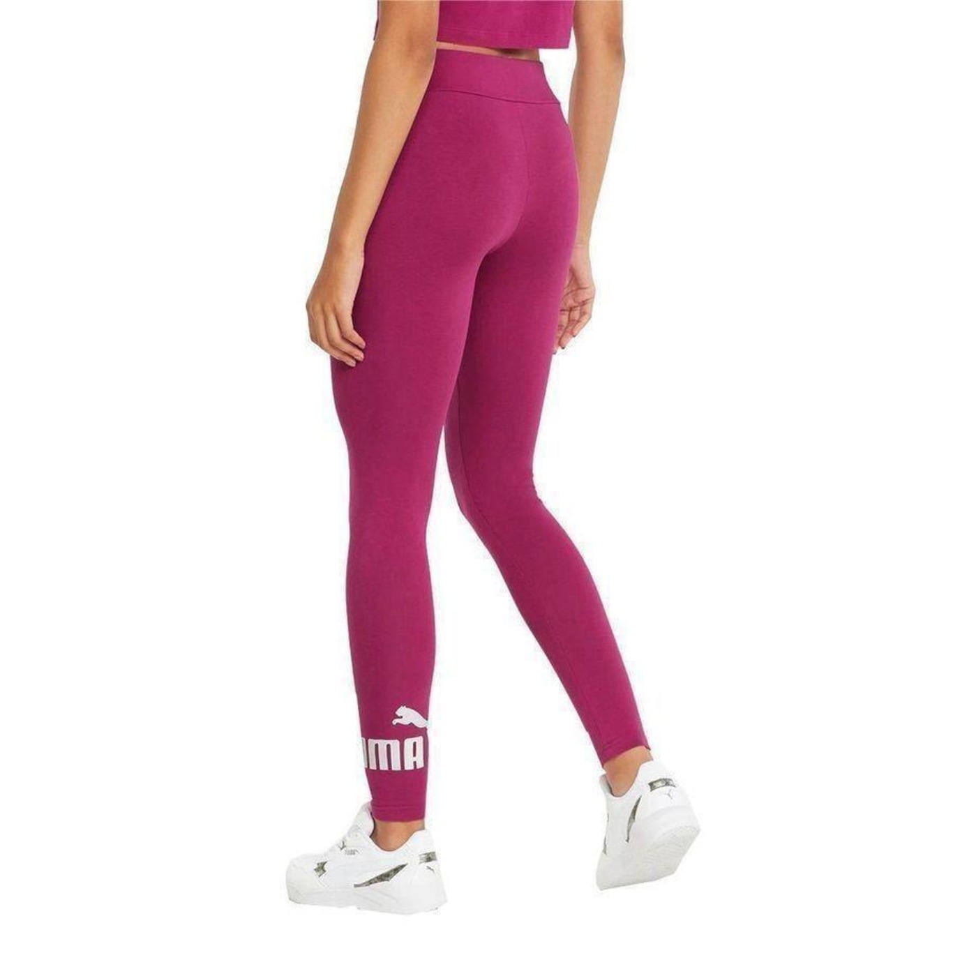 Calça Legging Puma Ess Logo (S) - Feminina - Foto 4