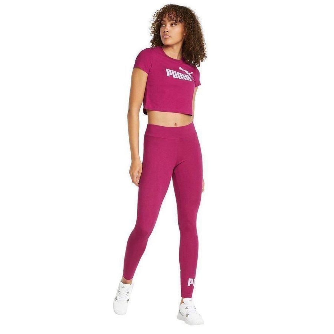 Calça Legging Puma Ess Logo (S) - Feminina - Foto 5