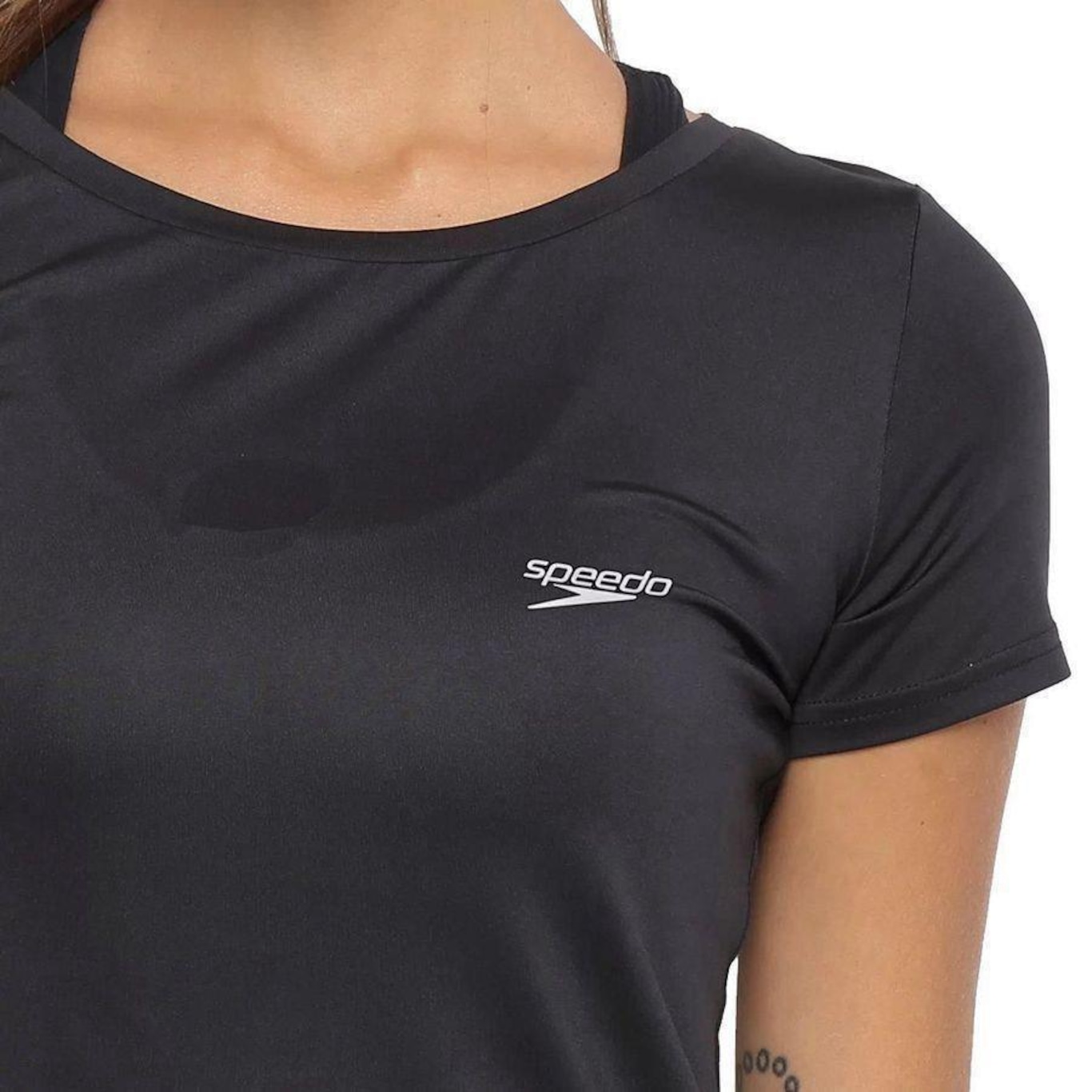 Camiseta Speedo Basic Stretch - Feminina - Foto 3