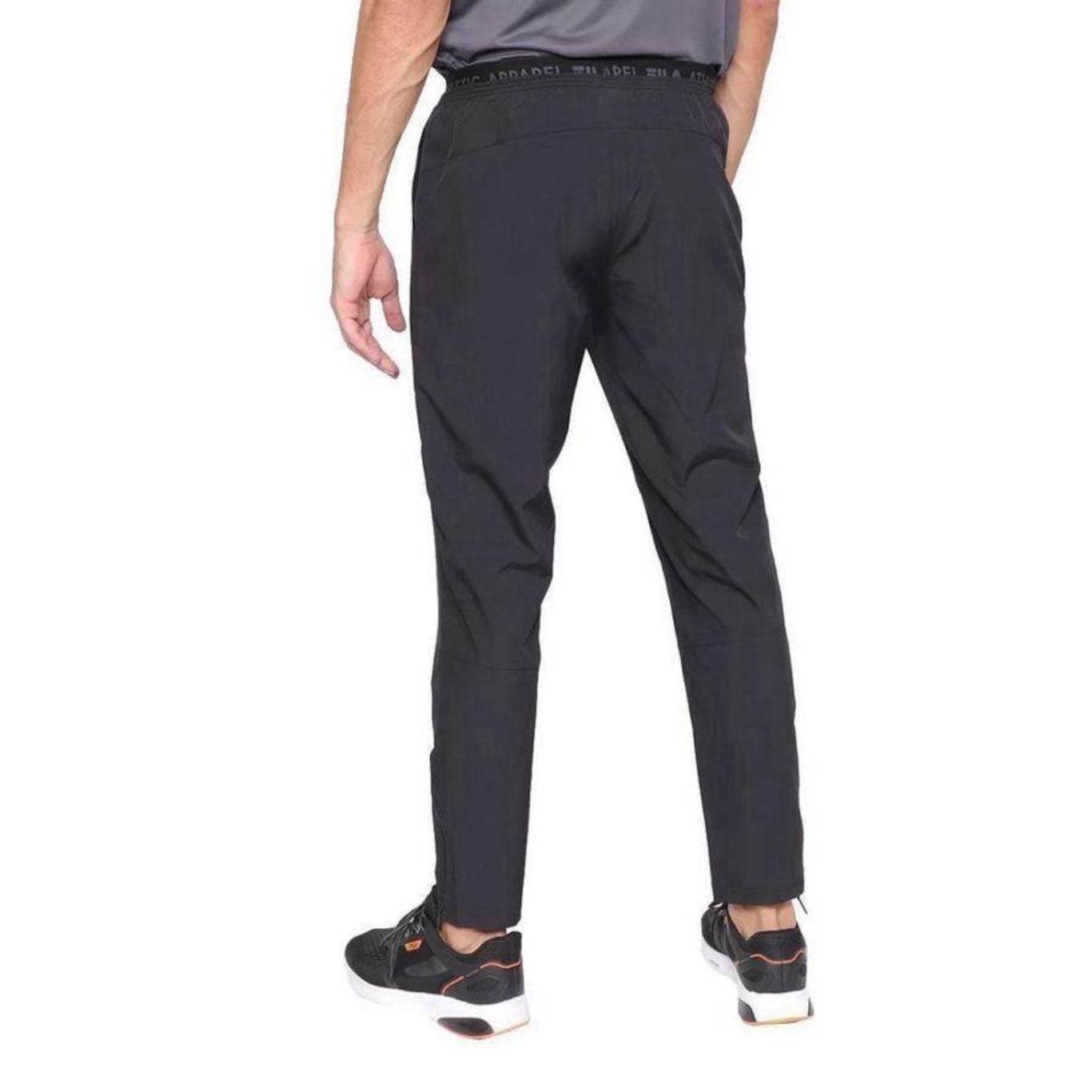 Calça Fila Slim Zip - Masculina - Foto 2