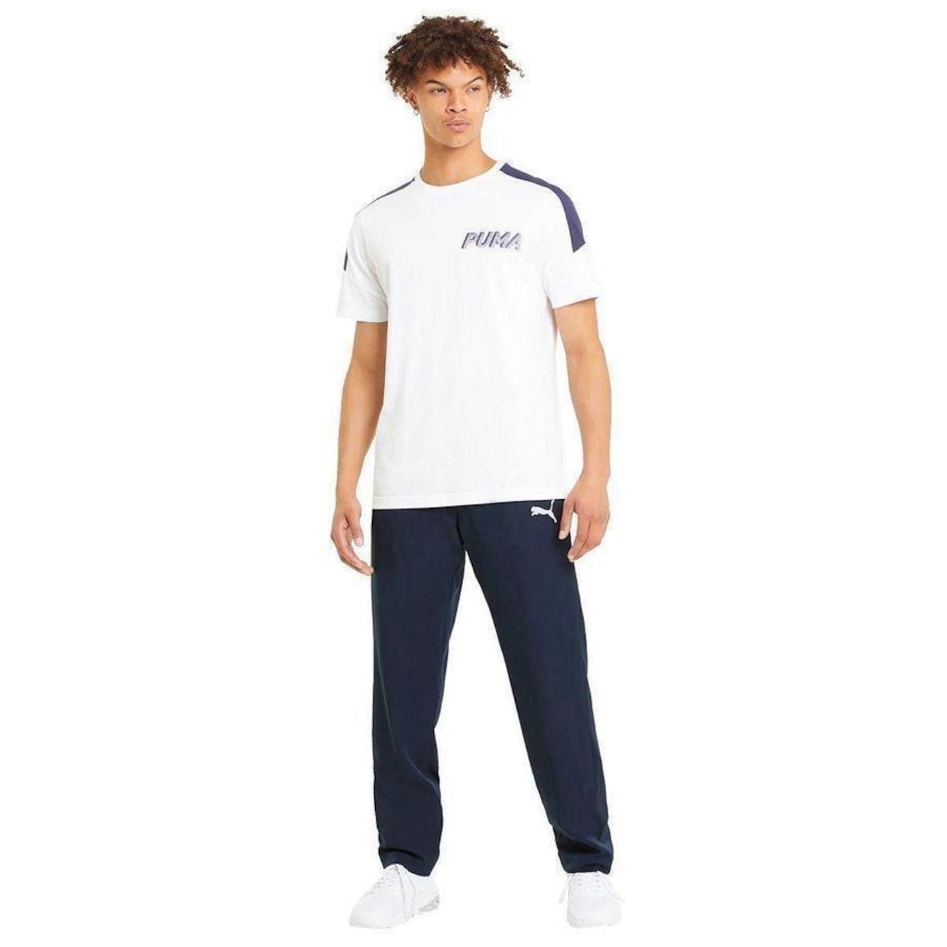 Calça Puma Active Woven Op - Masculina - Foto 5