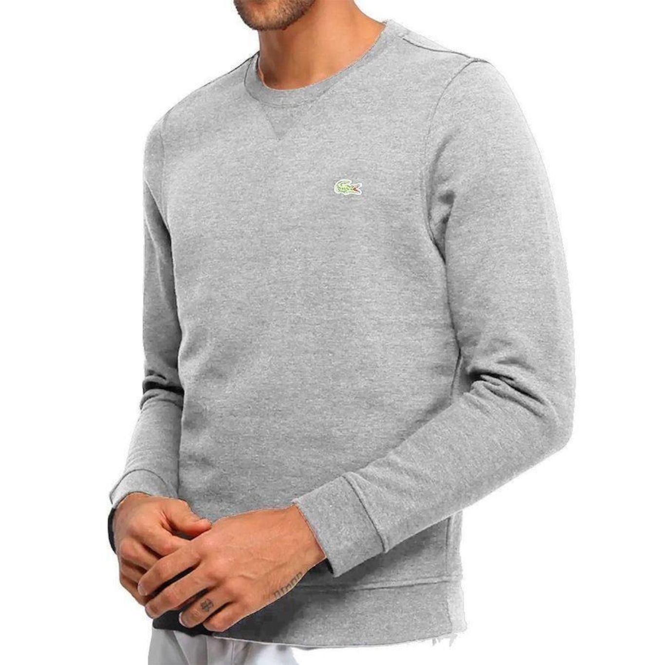 Blusão de Moletom Lacoste Sh975023-9Ya - Masculino - Foto 2